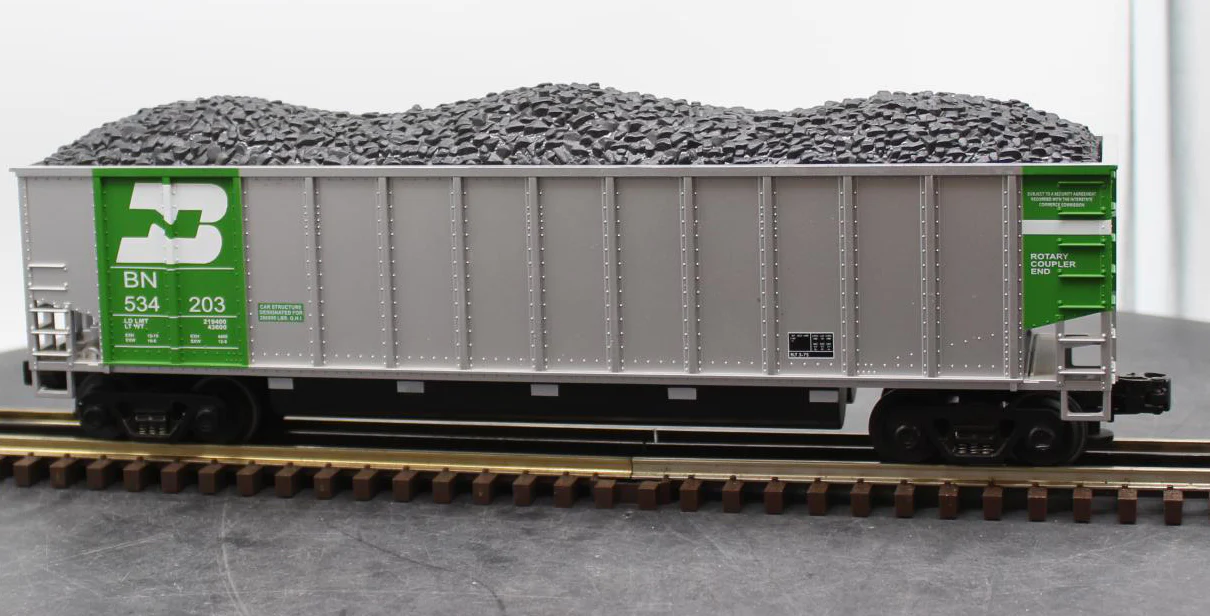 MTH Premier 20-9701 Burlington Northern Car No. 534203 Heavy ABS Plastic Shell . O SCALE Used Excellent - Image 5