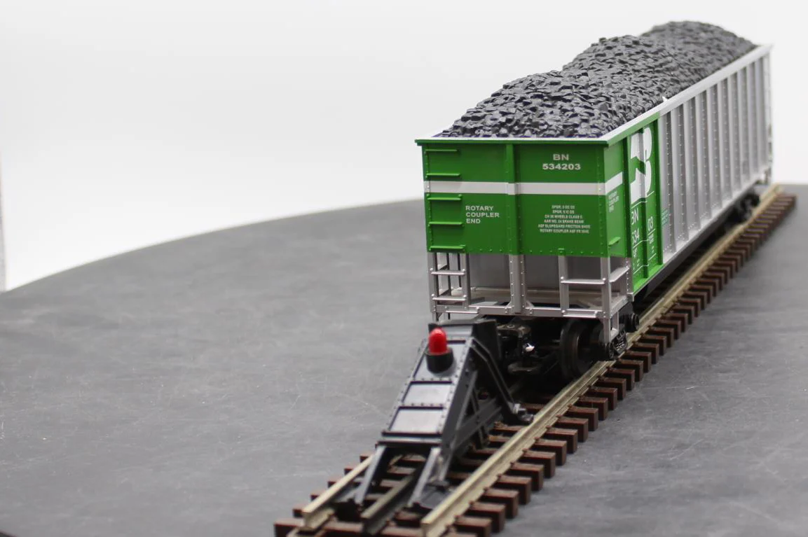 MTH Premier 20-9701 Burlington Northern Car No. 534203 Heavy ABS Plastic Shell . O SCALE Used Excellent - Image 7