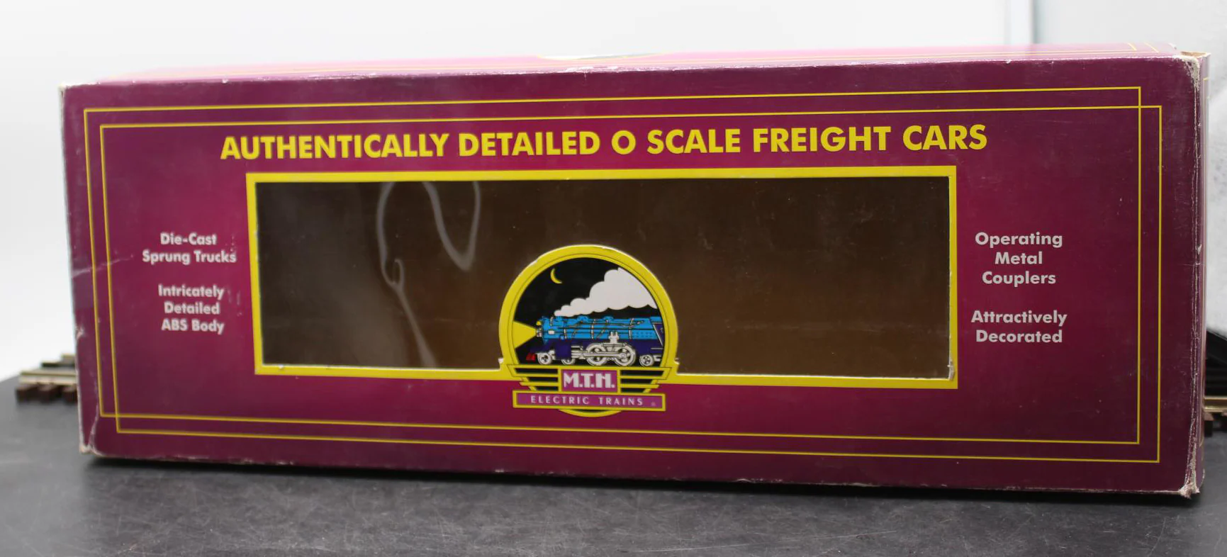 MTH Premier 20-9701 Burlington Northern Car No. 534203 Heavy ABS Plastic Shell . O SCALE Used Excellent - Image 9