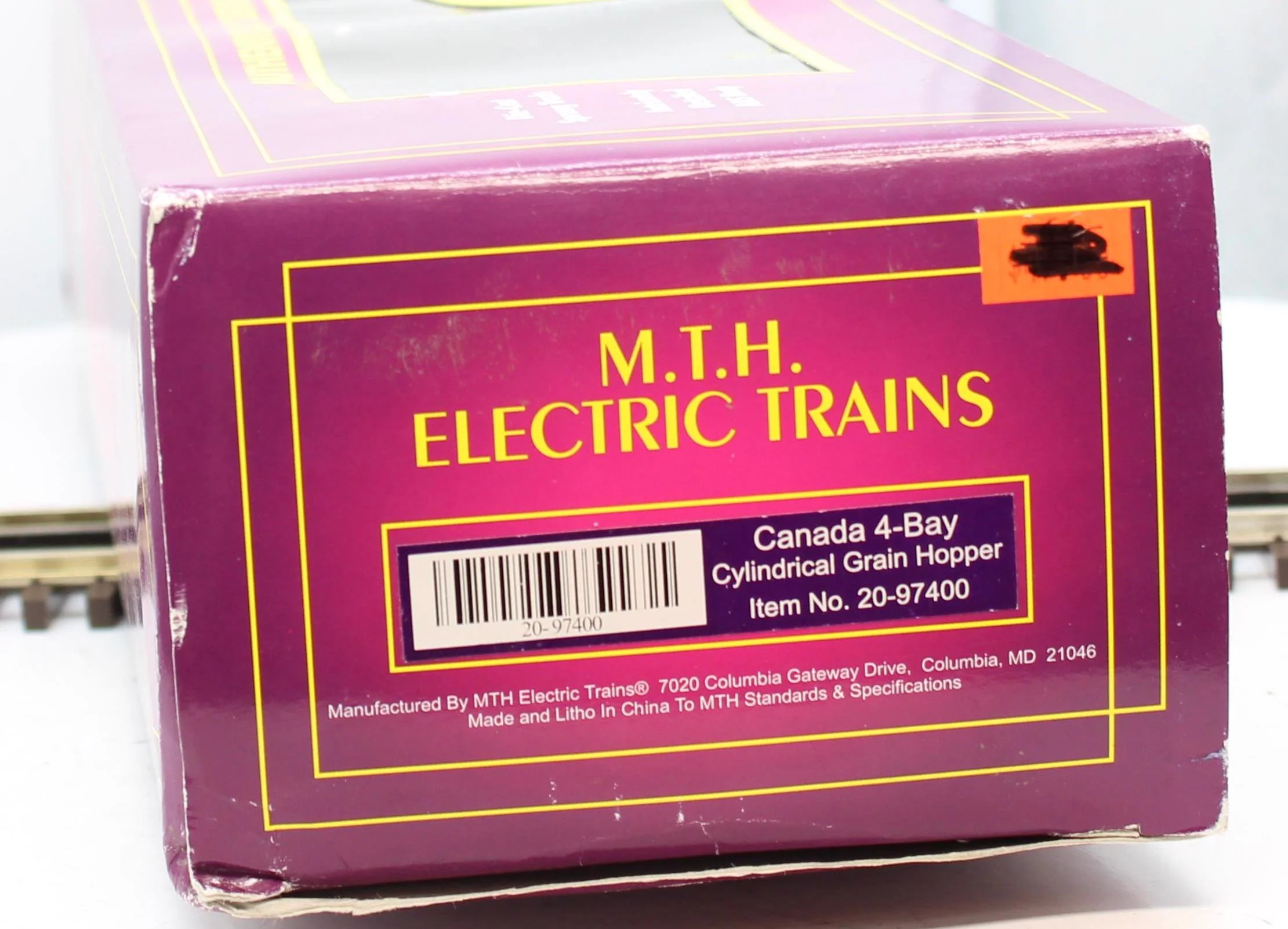 MTH Premier 20-97400 Canada 100 Ton Hopper Car O SCALE Like New - Image 5