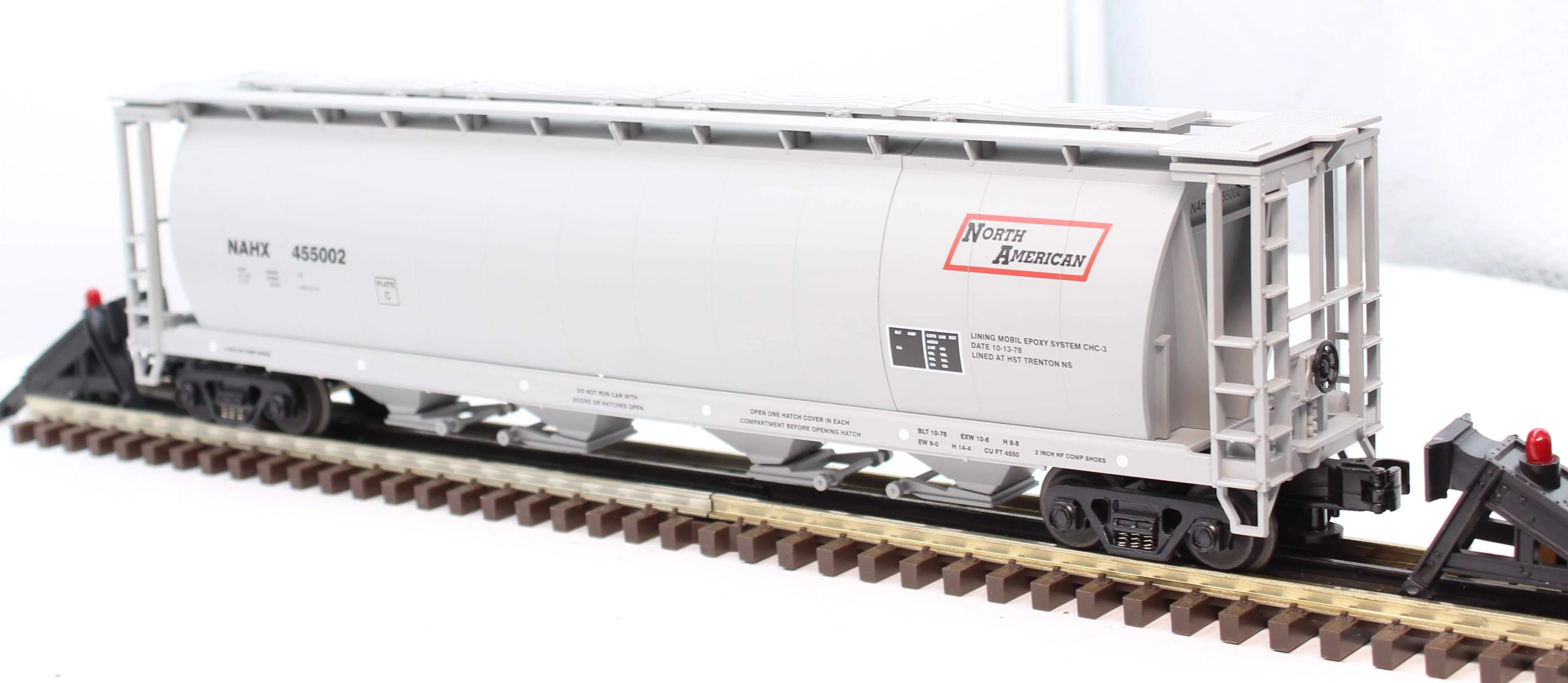 MTH Premier 20-97401 North American 100 Ton Hopper Car O SCALE Like New - Image 7