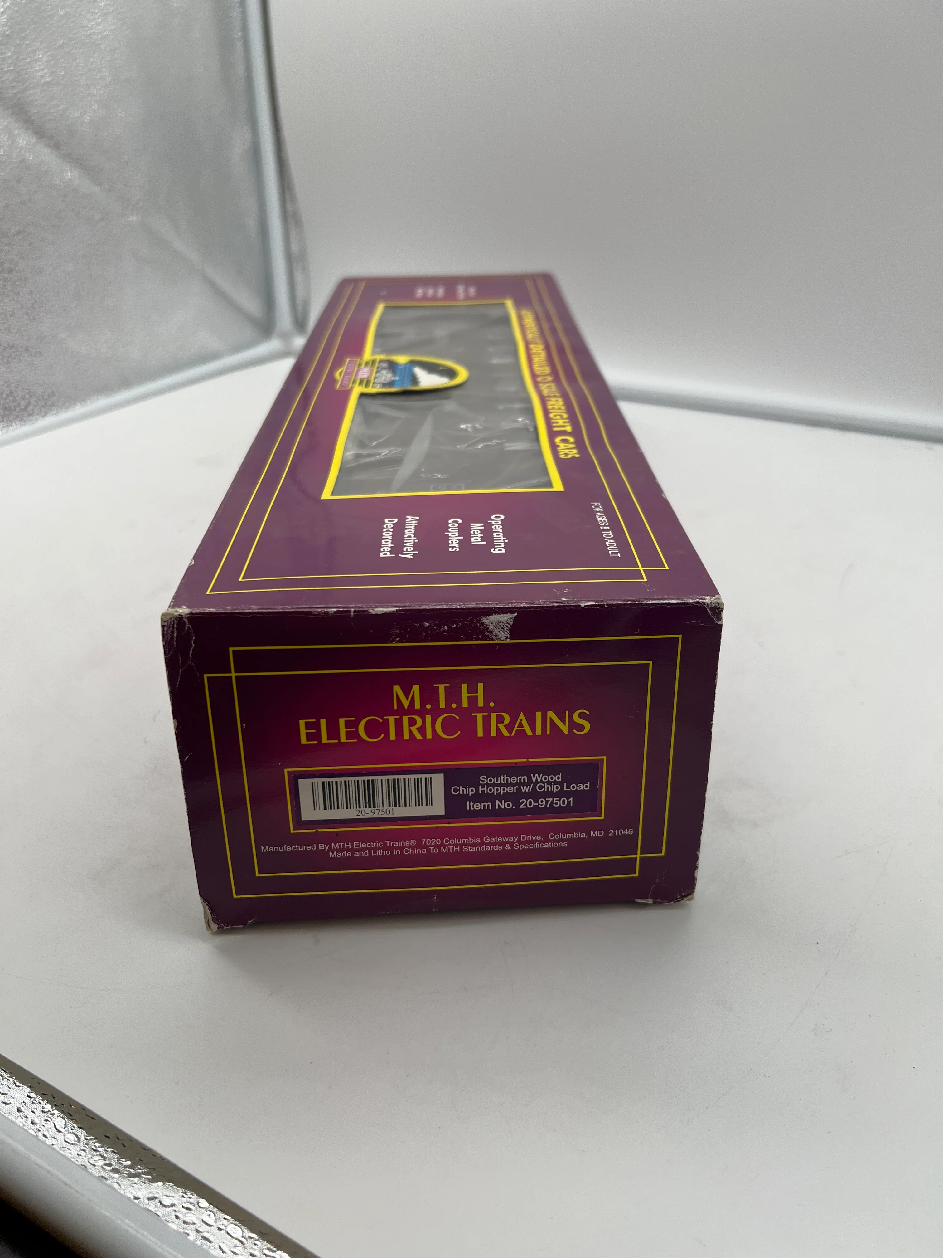 MTH Premier 20-97501 Southern Scale Wood Chip Hopper Car #139750. O SCALE NEW - Image 3