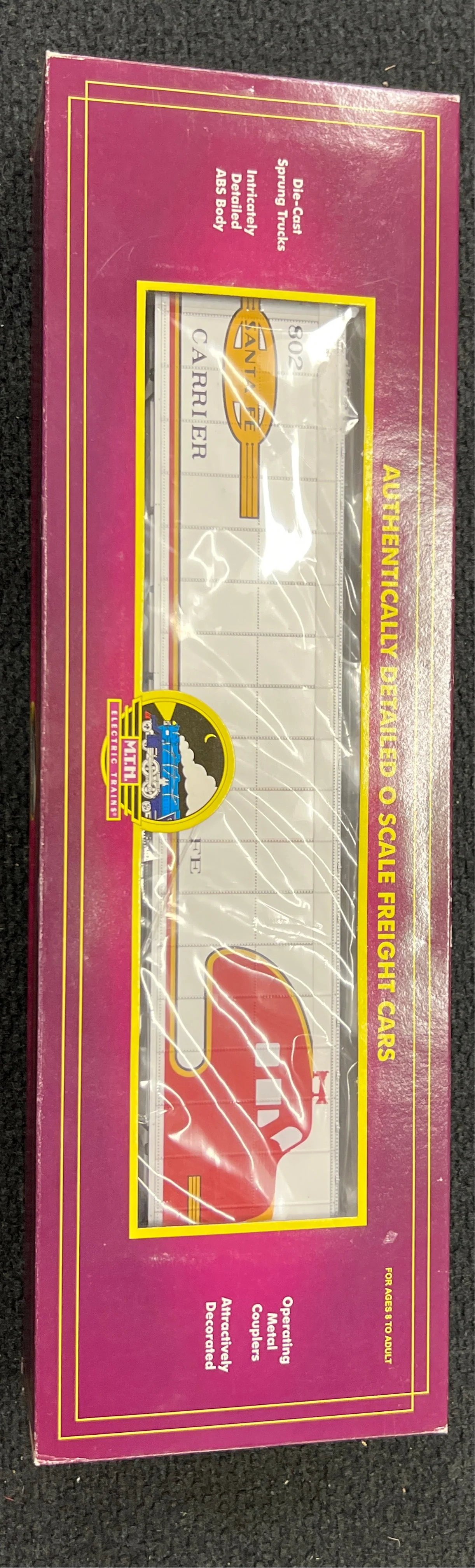 MTH Premier 20-98345 Santa Fe 75' AutoTrain Auto Carrier 802 O SCALE NEW - Image 2