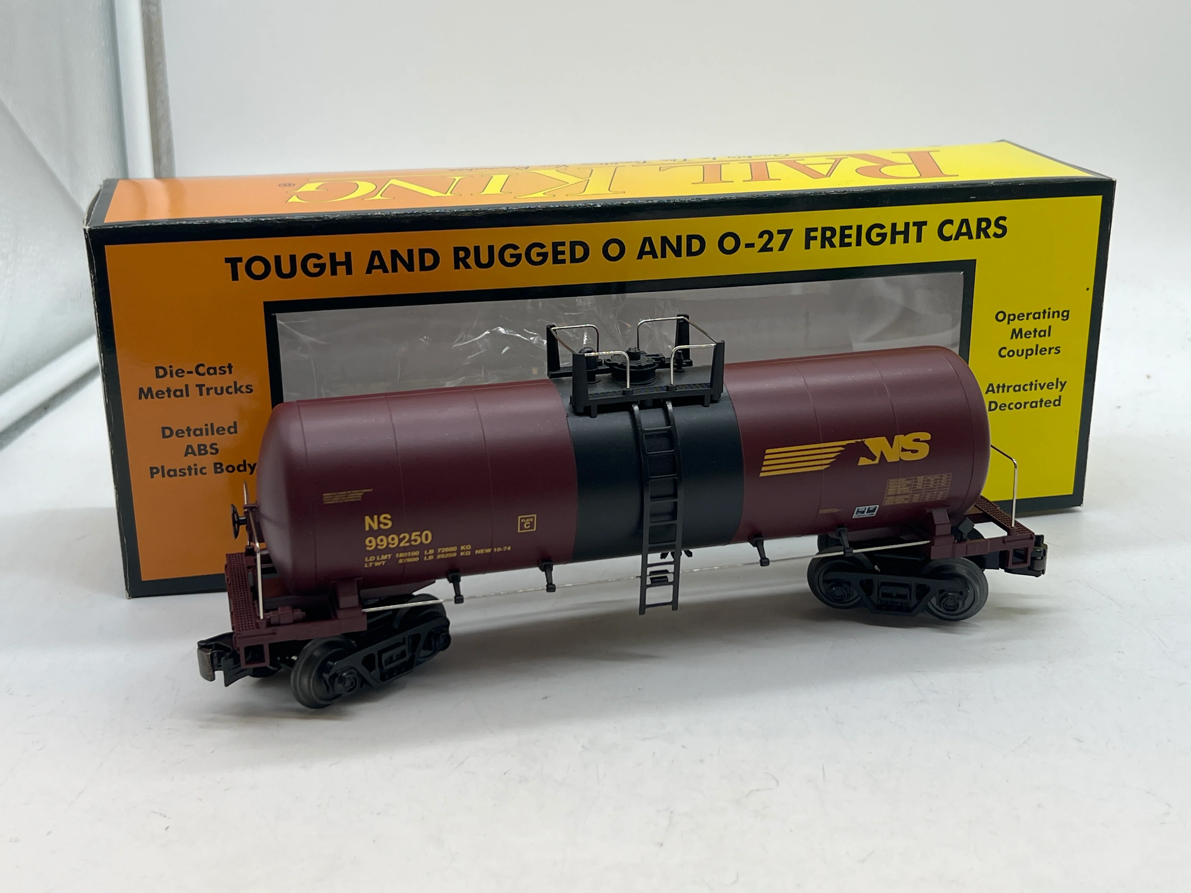 MTH Rail King 30-4219B Norfolk Southern Modern Tank Car O SCALE limited Like New