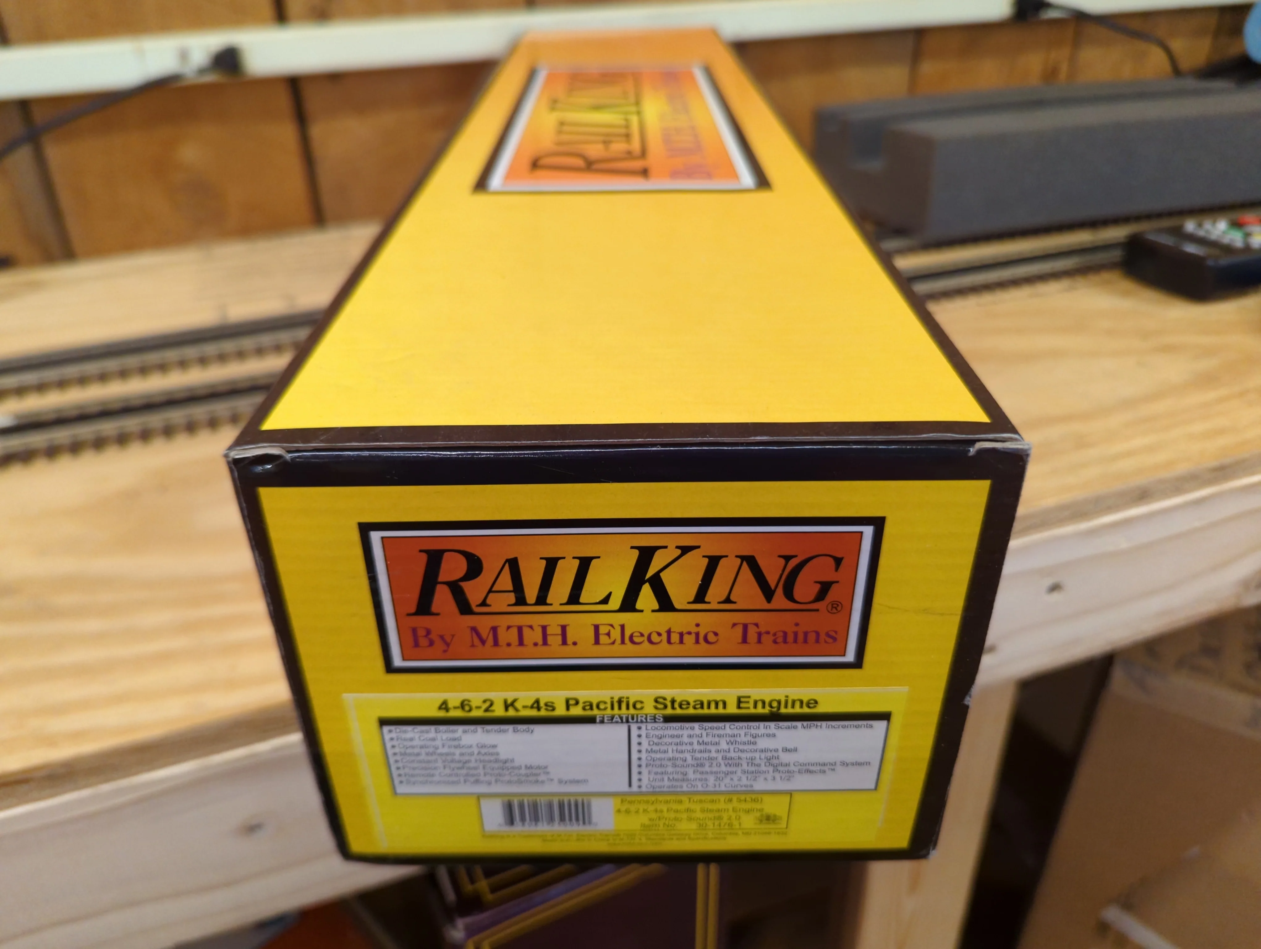 MTH Railking 30-1476-1 Pennsylvania 4-6-2 Imperial K-4s Pacific Steam Engine w/Proto-Sound 2.0 #5436. O SCALE Used Excellent - Image 7
