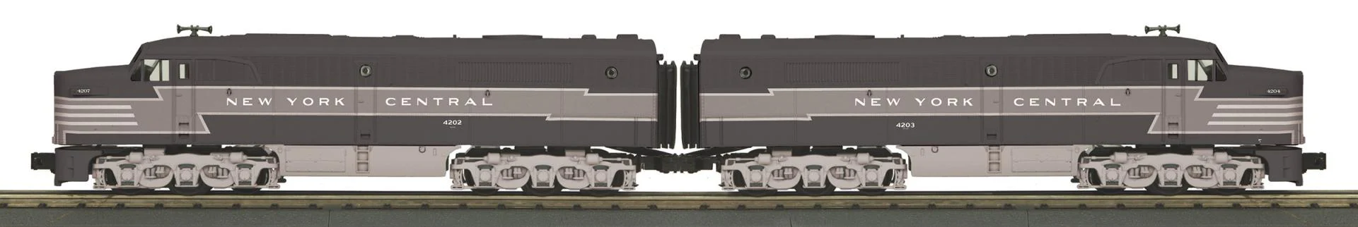 MTH Railking 30-21077-1 New York Central Alco PA AA Diesel Set with Proto-Sound 3.0. O SCALE NEW