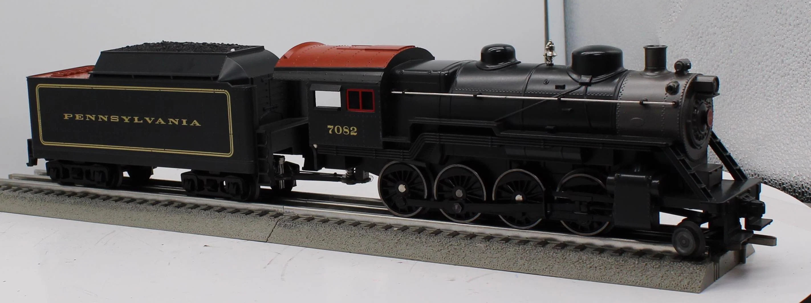 MTH Railking 30-4226-1e Pennsylvania prr 2-8-0 Steam Freight With Proto-Sound 3.0 O SCALE Like New Damaged Box - Image 4