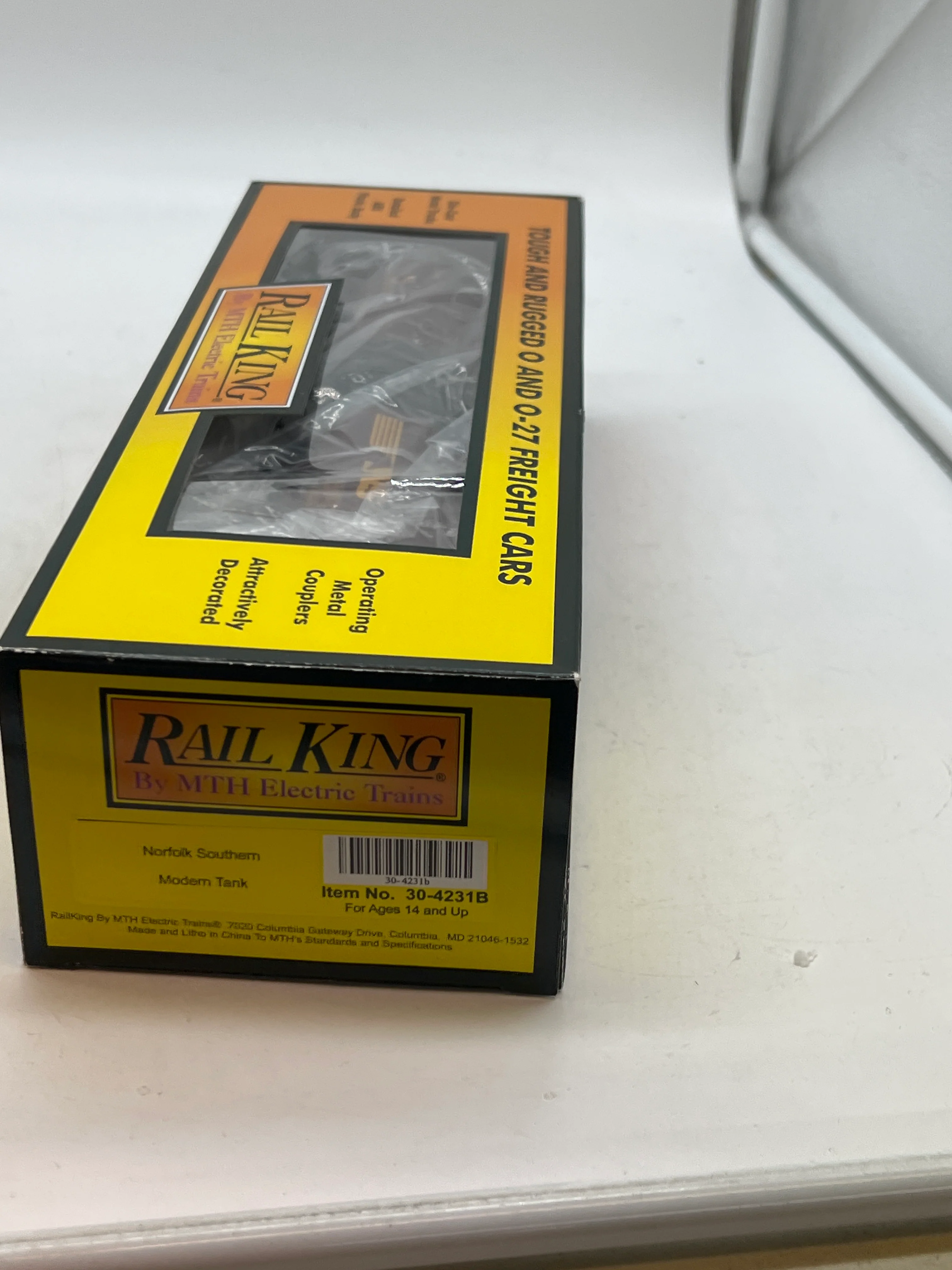 MTH Railking 30-4231B Norfolk Southern Tank Car 30-4231b O SCALE Like New - Image 3