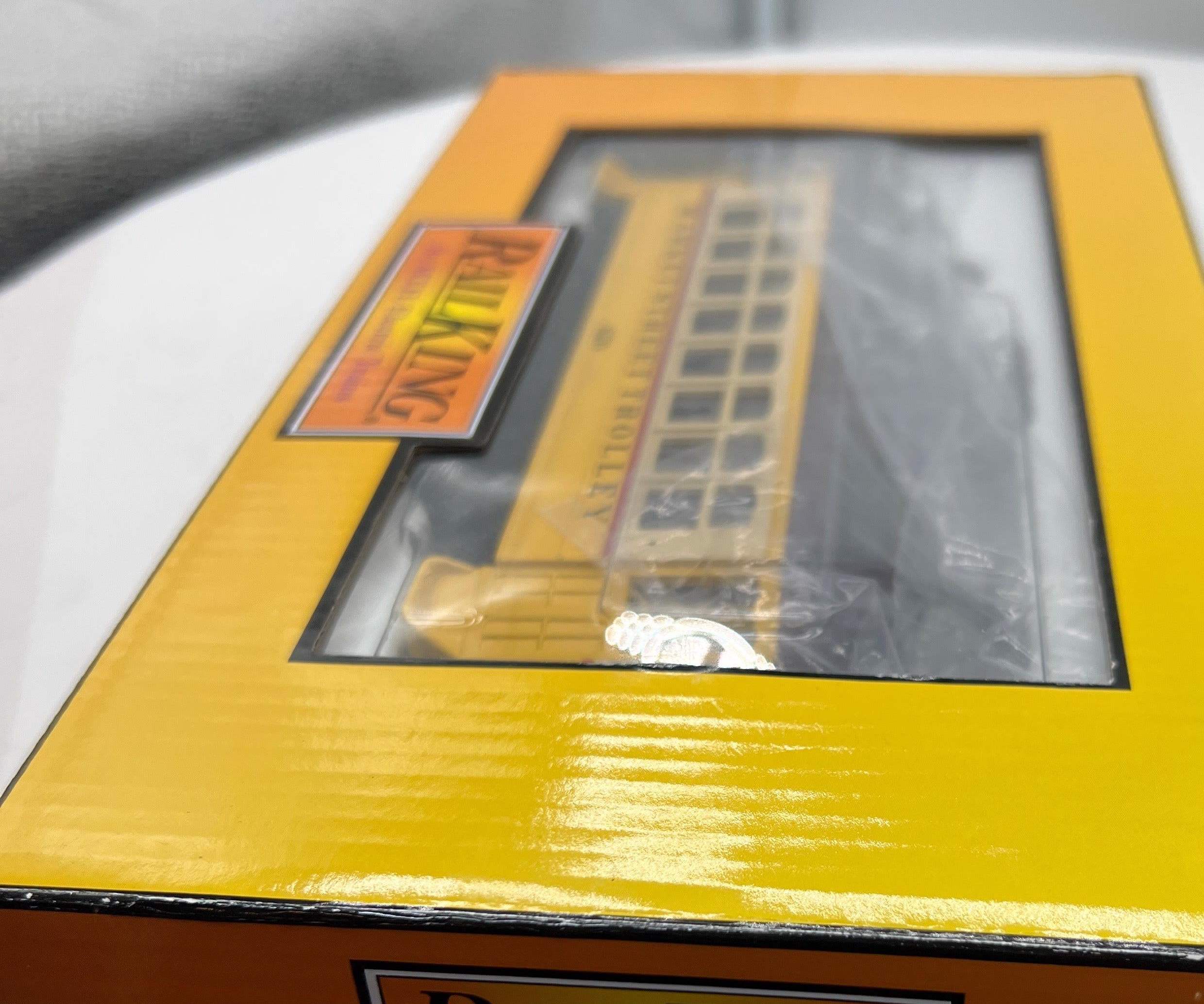 MTH Railking 30-5201 Market Street RailKing Bump-n-Go Trolley O SCALE Like New wrong Box - Image 8