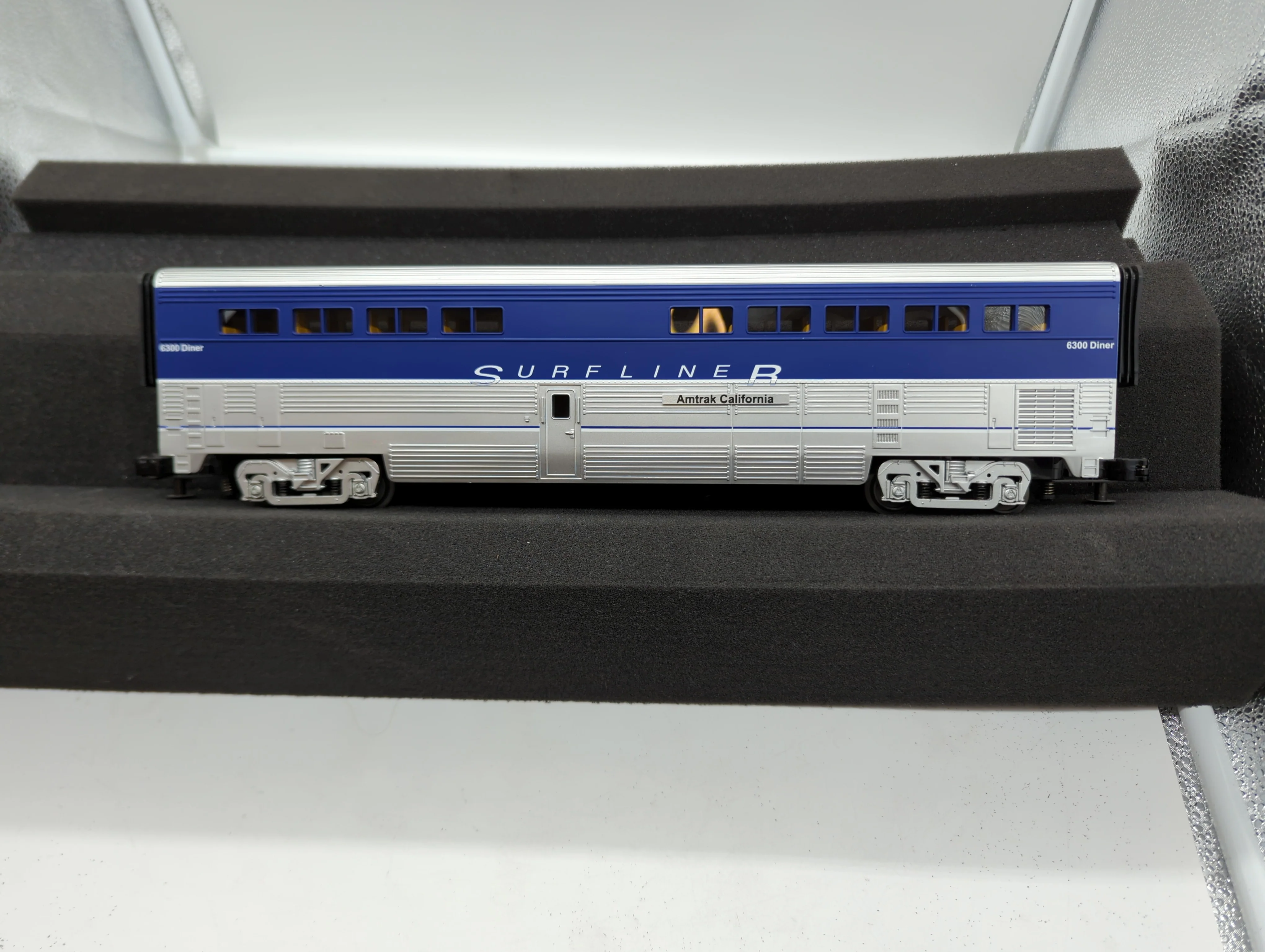 MTH Railking 30-6510 Amtrak SuperLiner Business Class Car #39016. O SCALE Used Excellent - Image 2