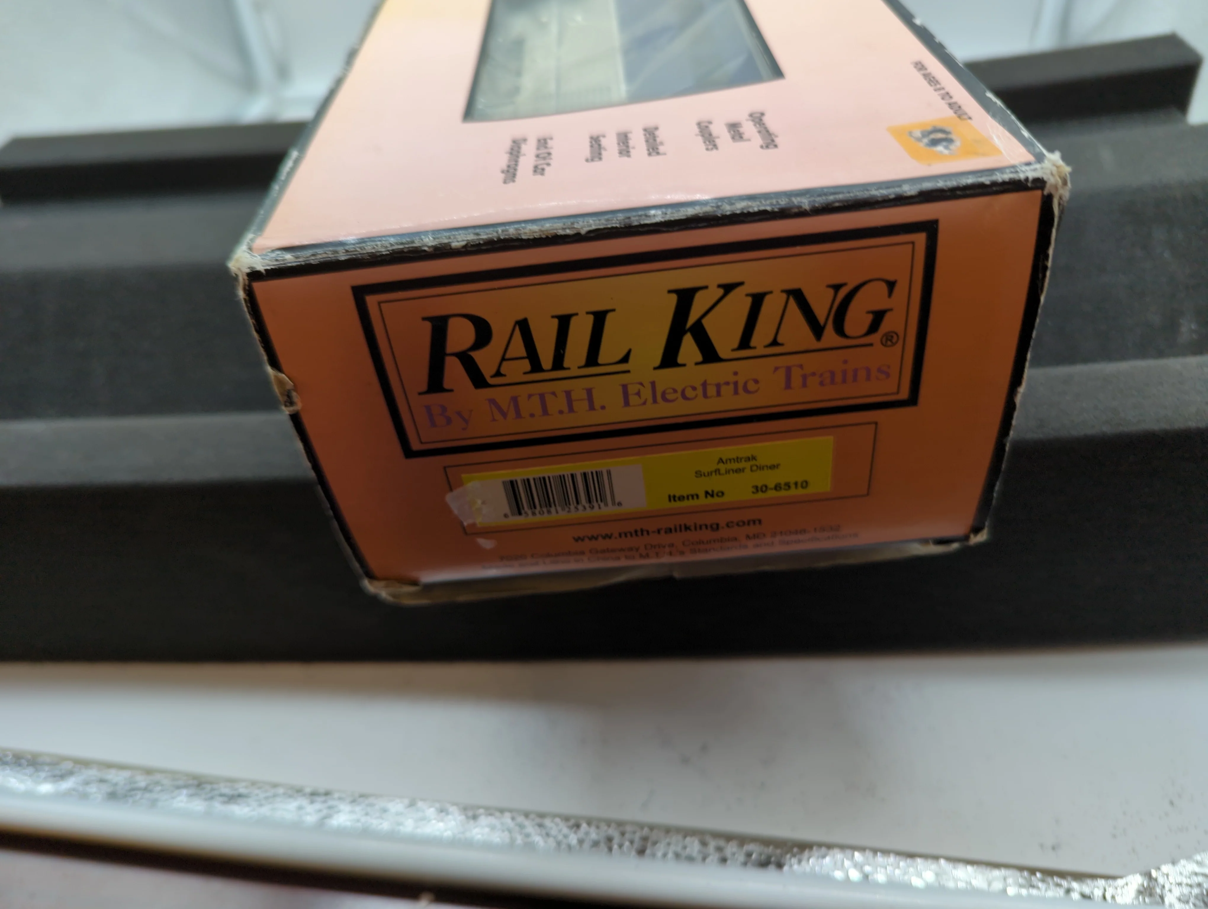 MTH Railking 30-6510 Amtrak SuperLiner Business Class Car #39016. O SCALE Used Excellent - Image 8
