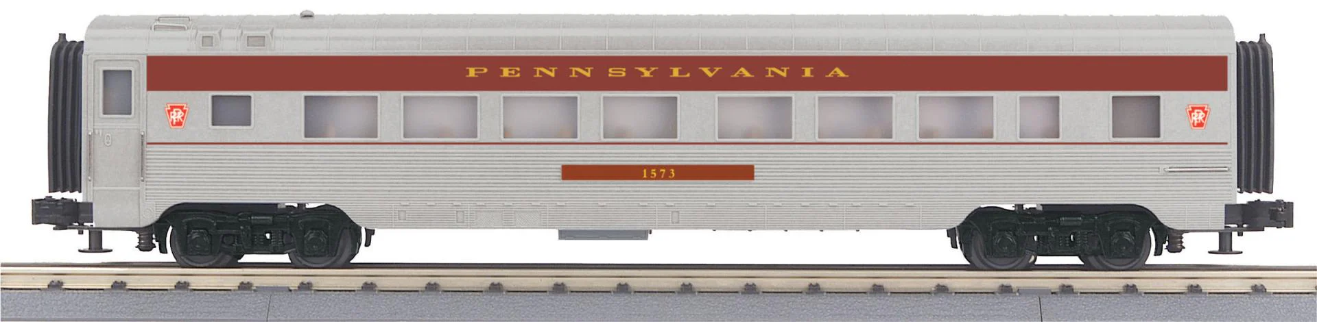 MTH Railking 30-67881 Pennsylvania PRR 60' Streamlined Coach Car O Scale NEW