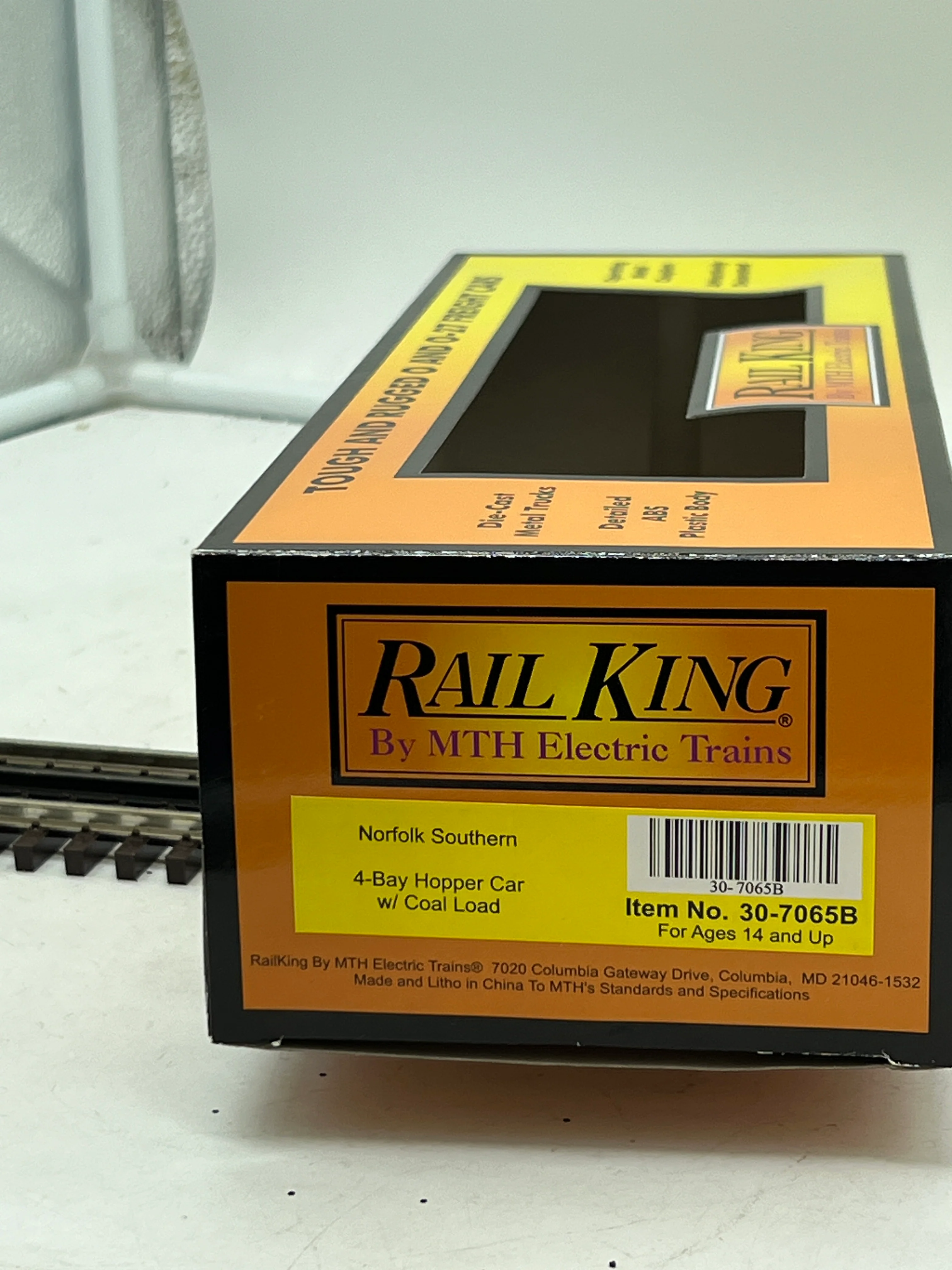 MTH Railking 30-7065BB Norfolk Southern NS Hopper car O SCALE Used Excellent - Image 4
