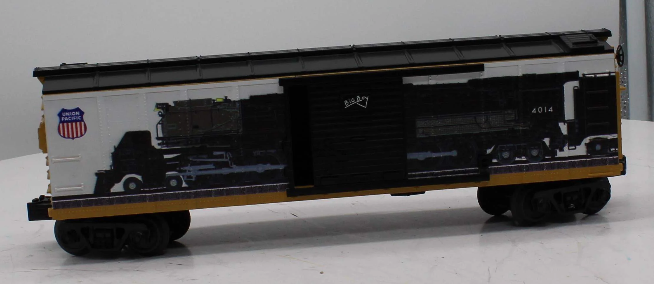 MTH Railking 30-71028 Union Pacific UP BIG BOY 4014 Box Car O SCALE Like New - Image 8