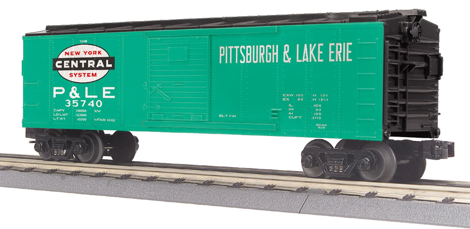 MTH Railking 30-71159 Pittsburgh & Lake Erie Box Car O SCALE. NEW - Image 2
