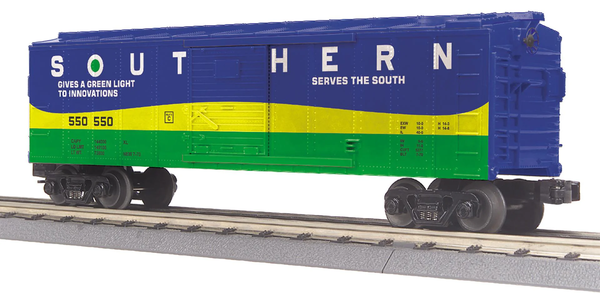 MTH Railking 30-71161 Southern O SCALE RailKing Box Car NEW - Image 2