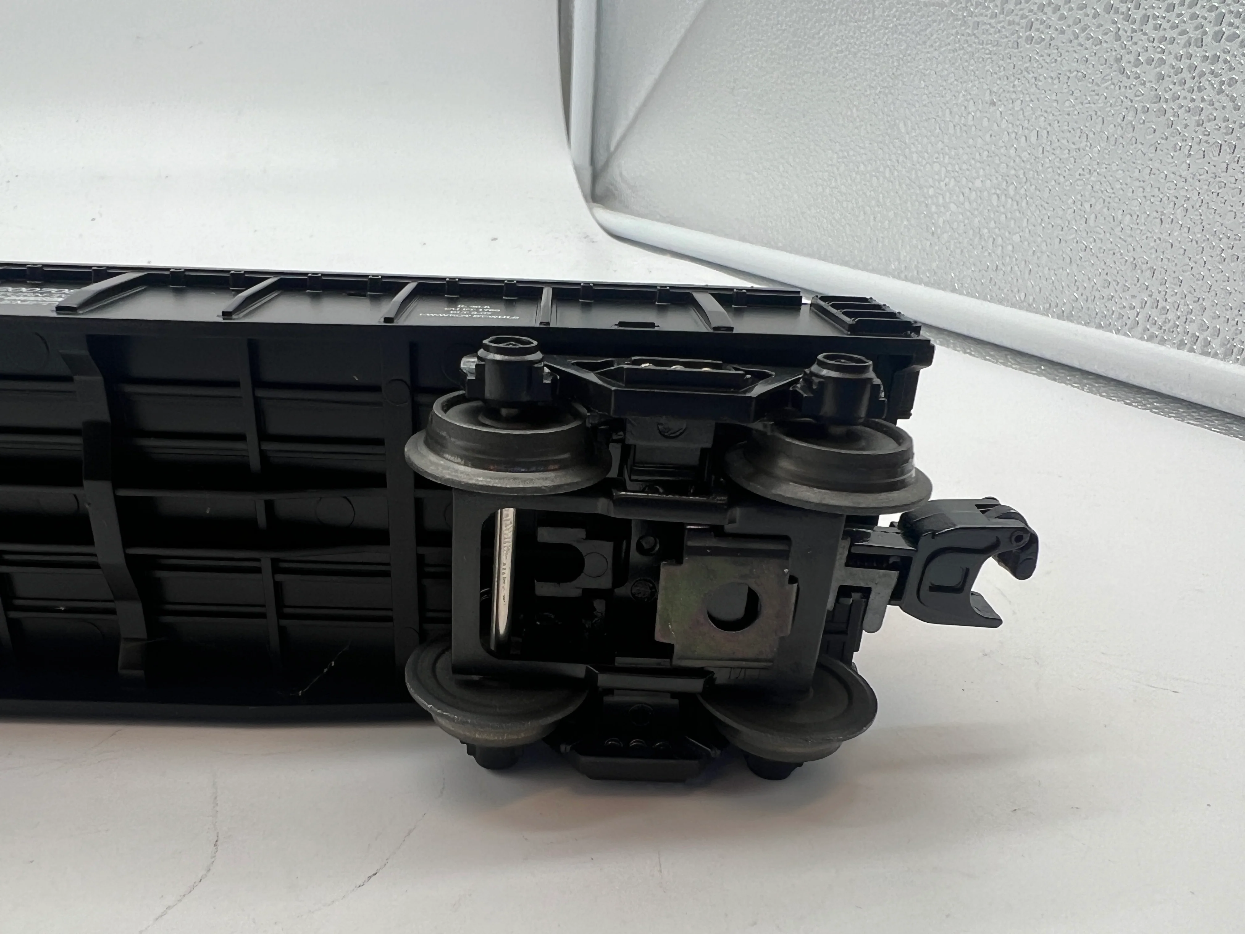 MTH Railking 30-72001 Harley-Davidson RailKing Gondola Car w/Crates O SCALE Used Excellent No Box - Image 5
