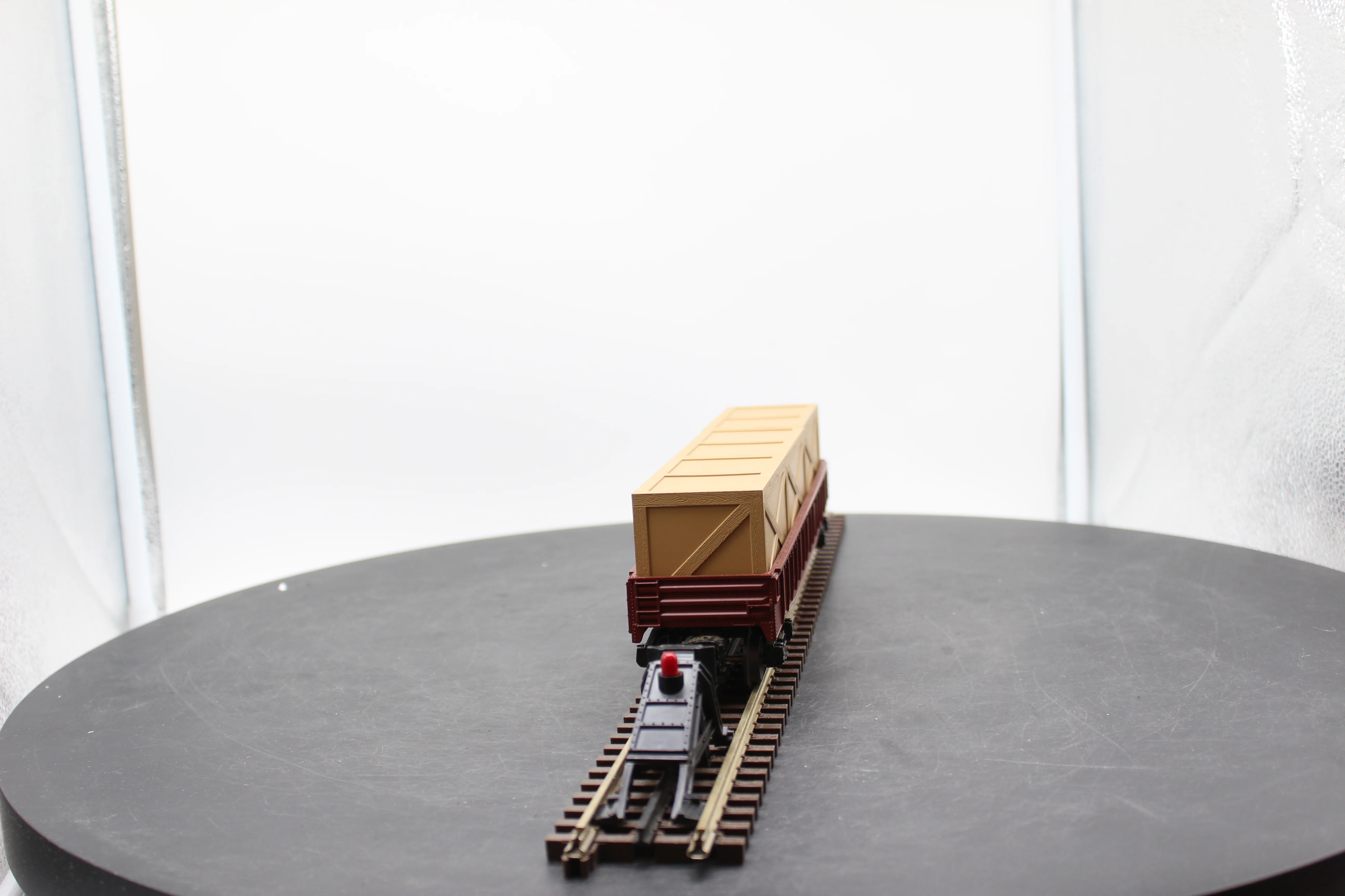 MTH Railking 30-7209 Pennsylvania Gondola Car w/Crates O SCALE Like New - Image 7