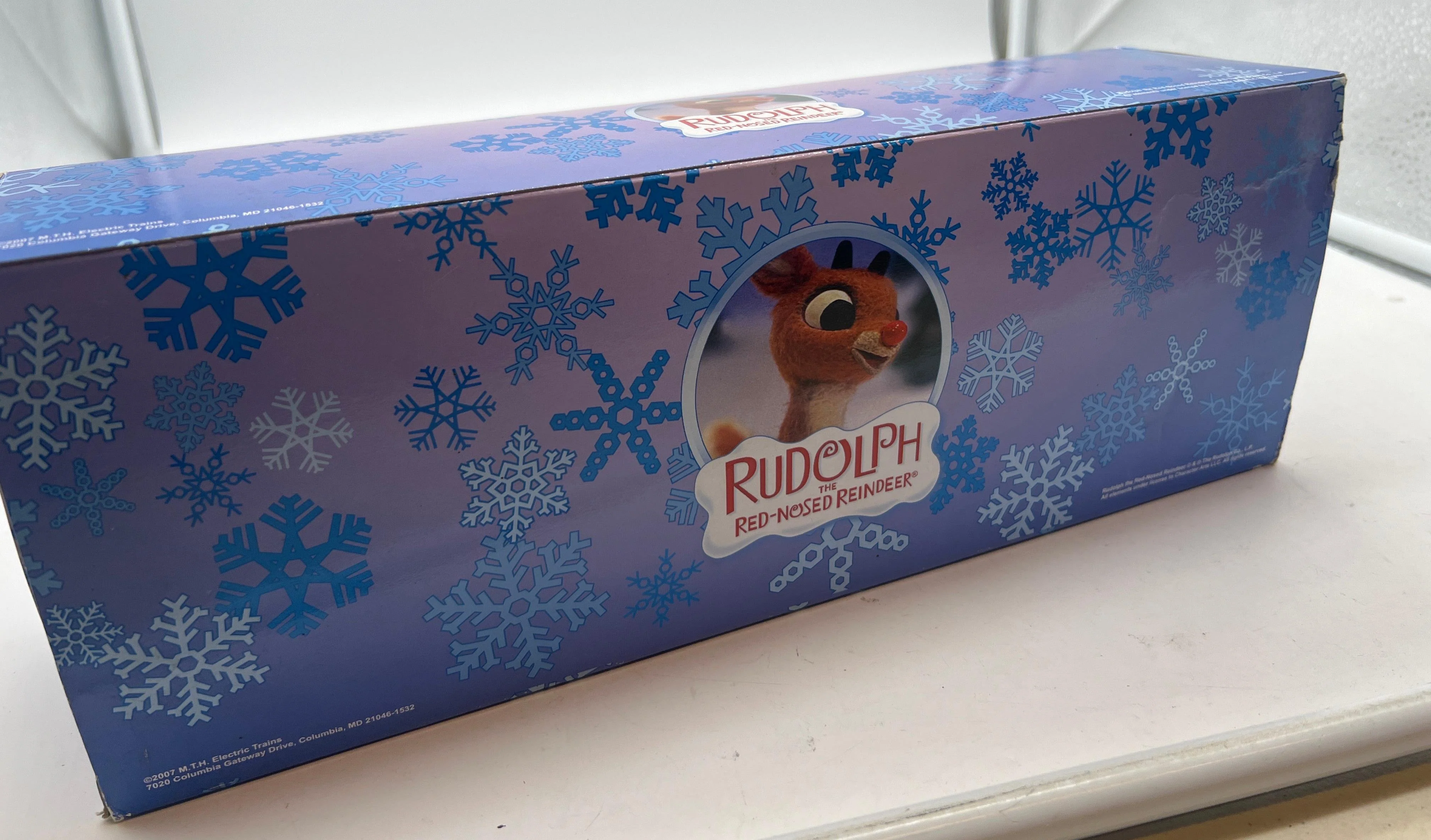 MTH Railking 30-73236  Rudolph the Red Nosed Reindeer Bumble Tank Car O SCALE Used Excellent - Image 11