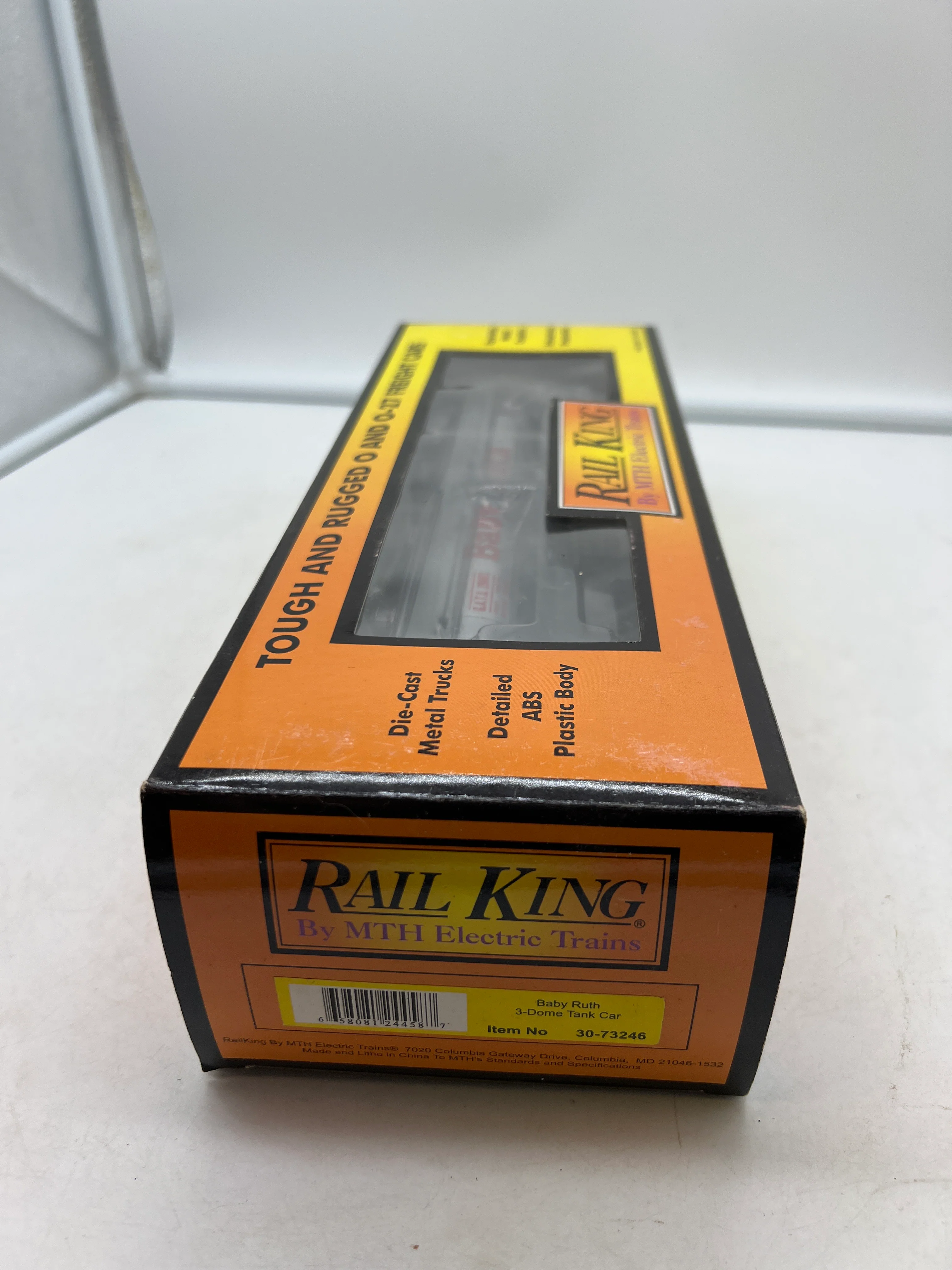 MTH Railking 30-73246 Baby Ruth 3-Dome Tank Car O SCALE NEW - Image 3