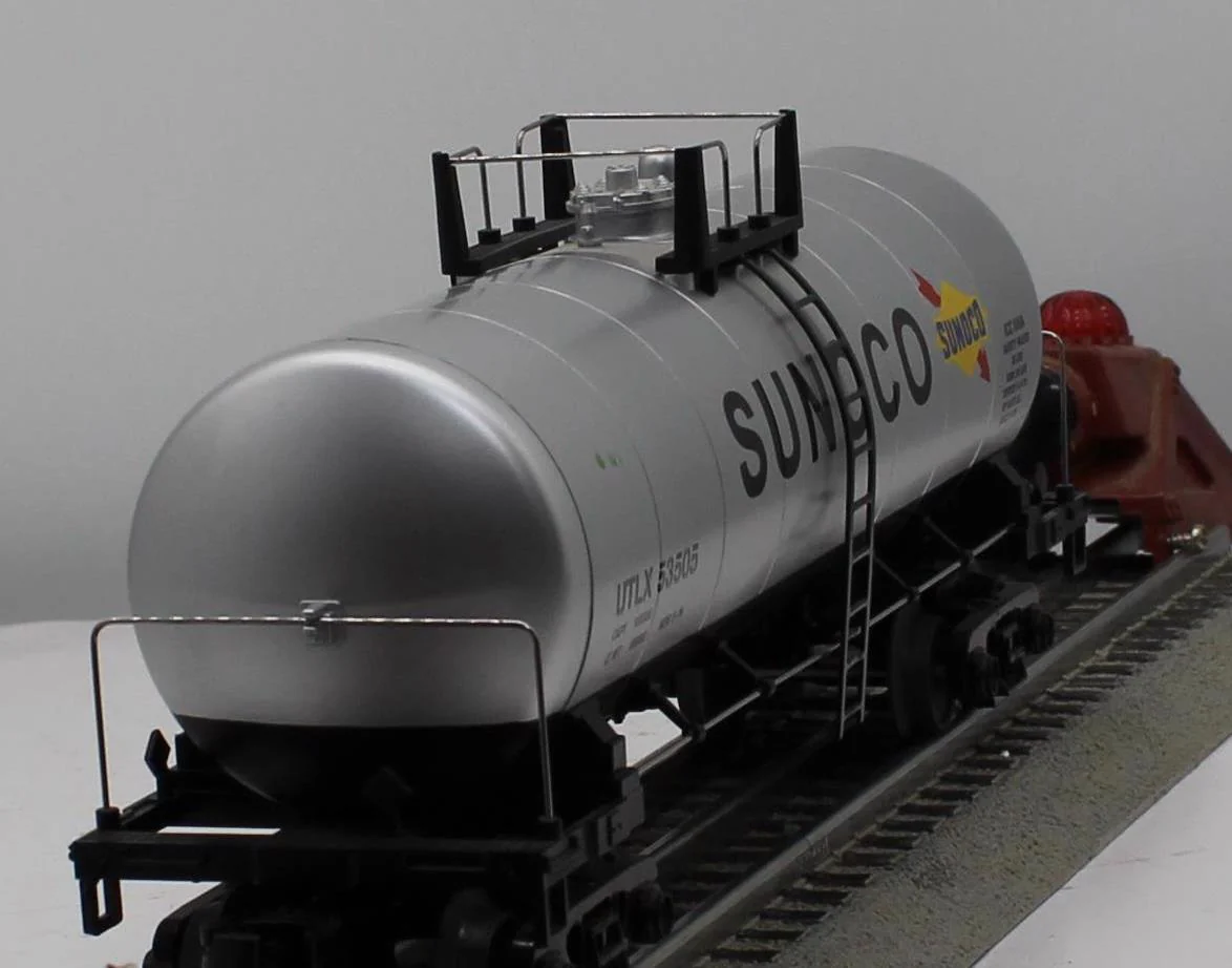 MTH Railking 30-73392 Sunoco RailKing Modern Tank Car O SCALE Used Excellent - Image 7