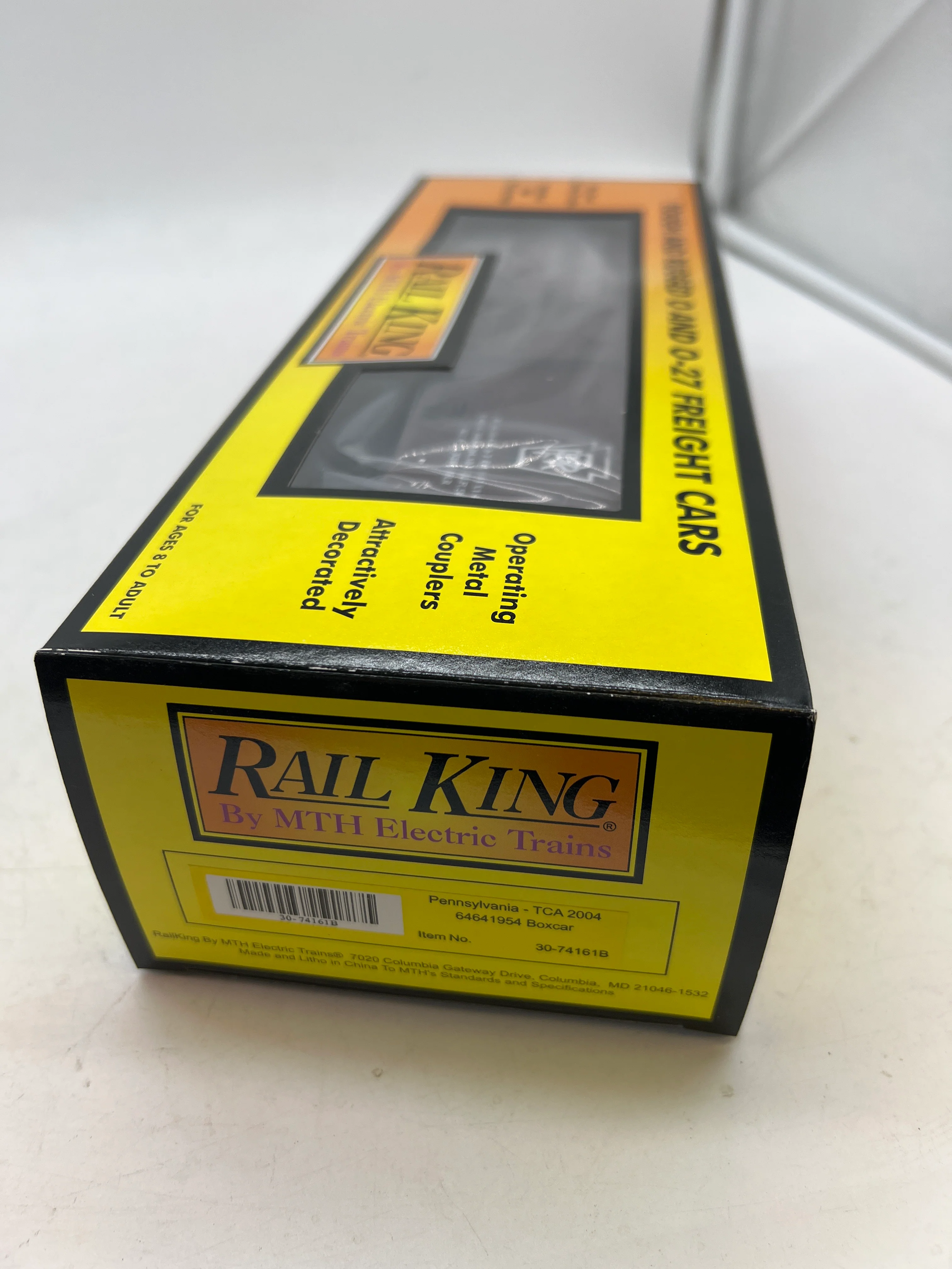 MTH Railking 30-74161B PRR  Pennsylvania 6464-1954 TCA Boxcar 2004 O SCALE NEW - Image 2