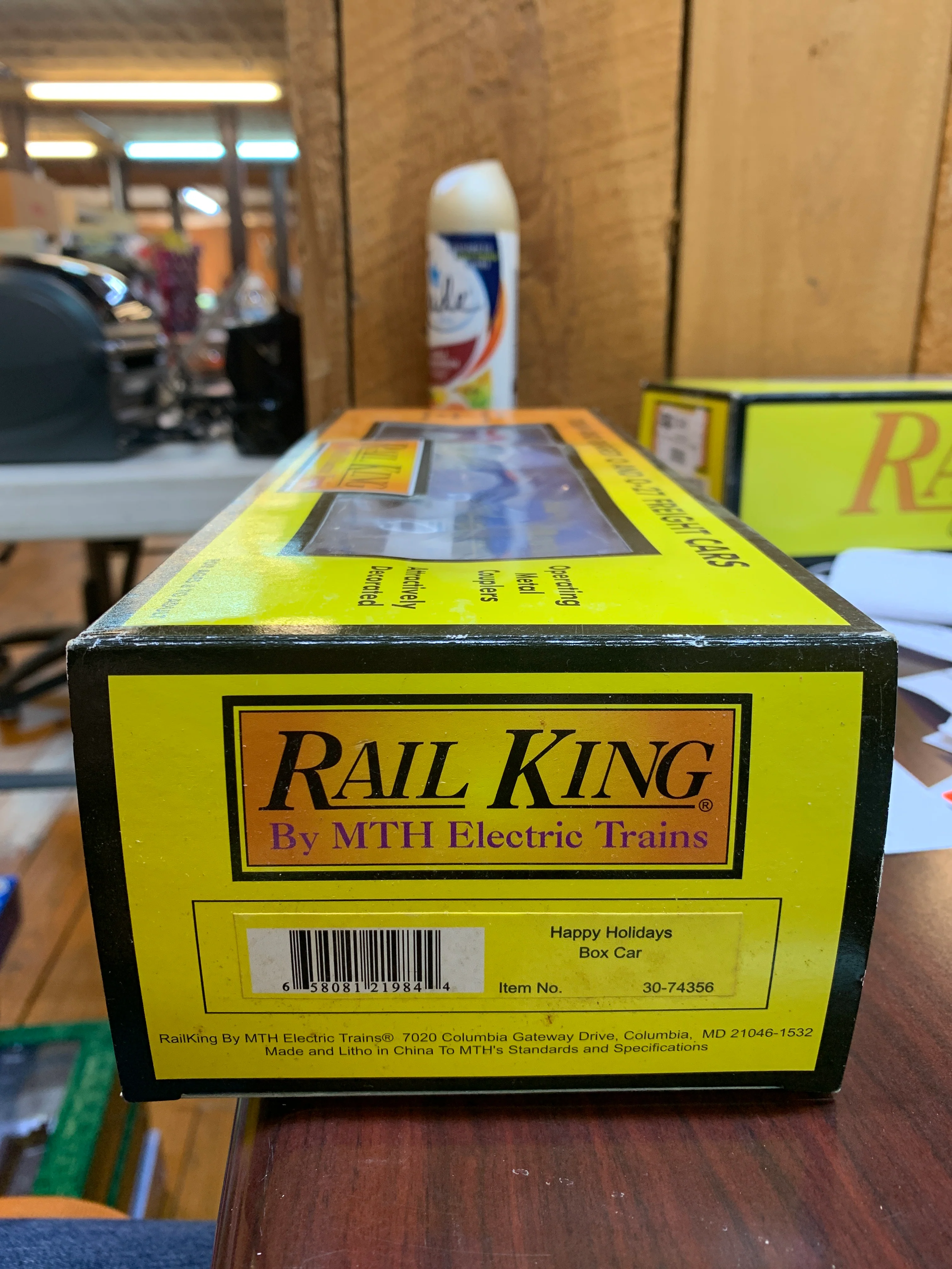 MTH Railking 30-74356 Happy Holidays Box Car #2006. O SCALE NEW - Image 2