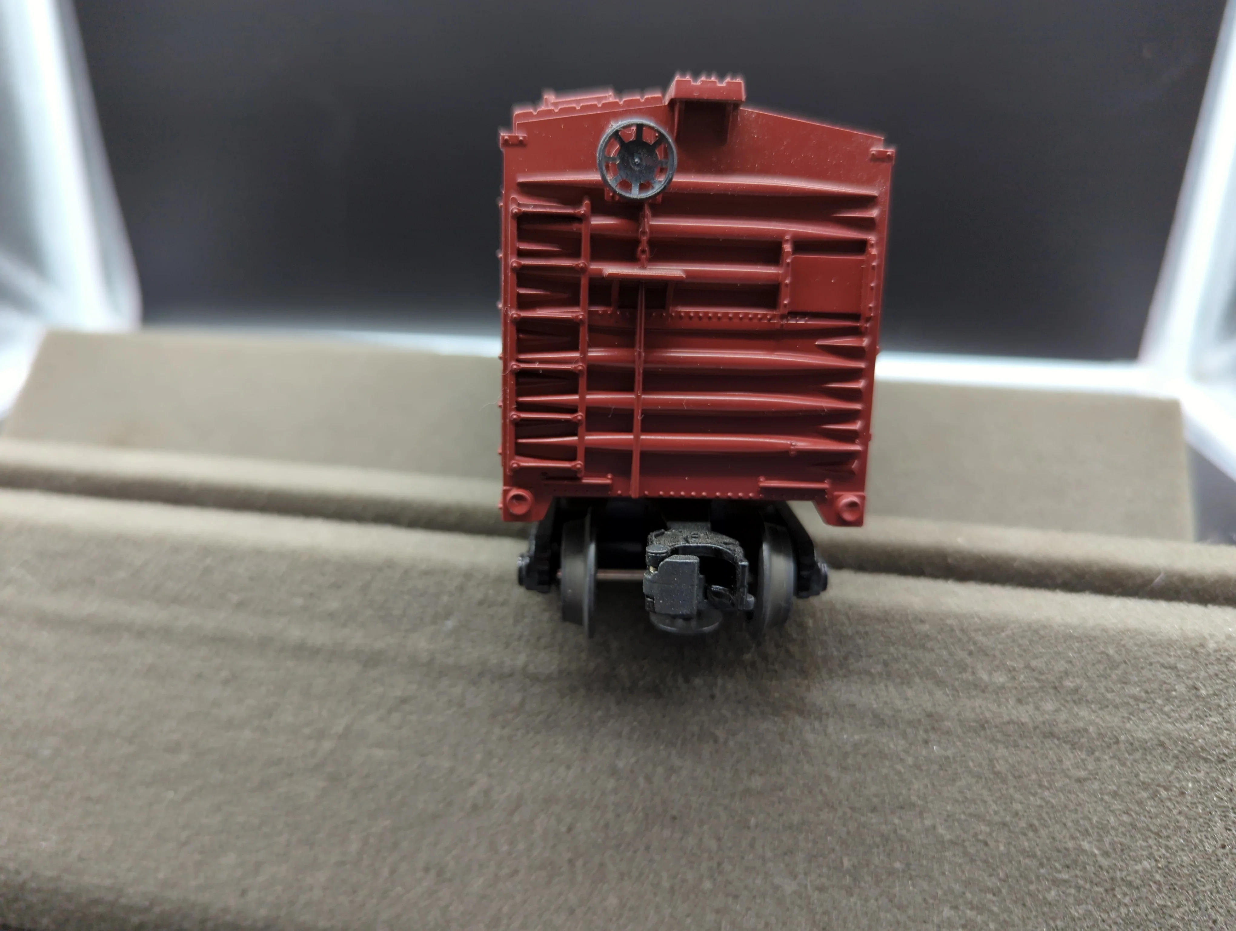 MTH Railking 30-7437 Pennsylvania Box Car #PRR "Route of the Turbine" 28667. O SCALE Like New - Image 4