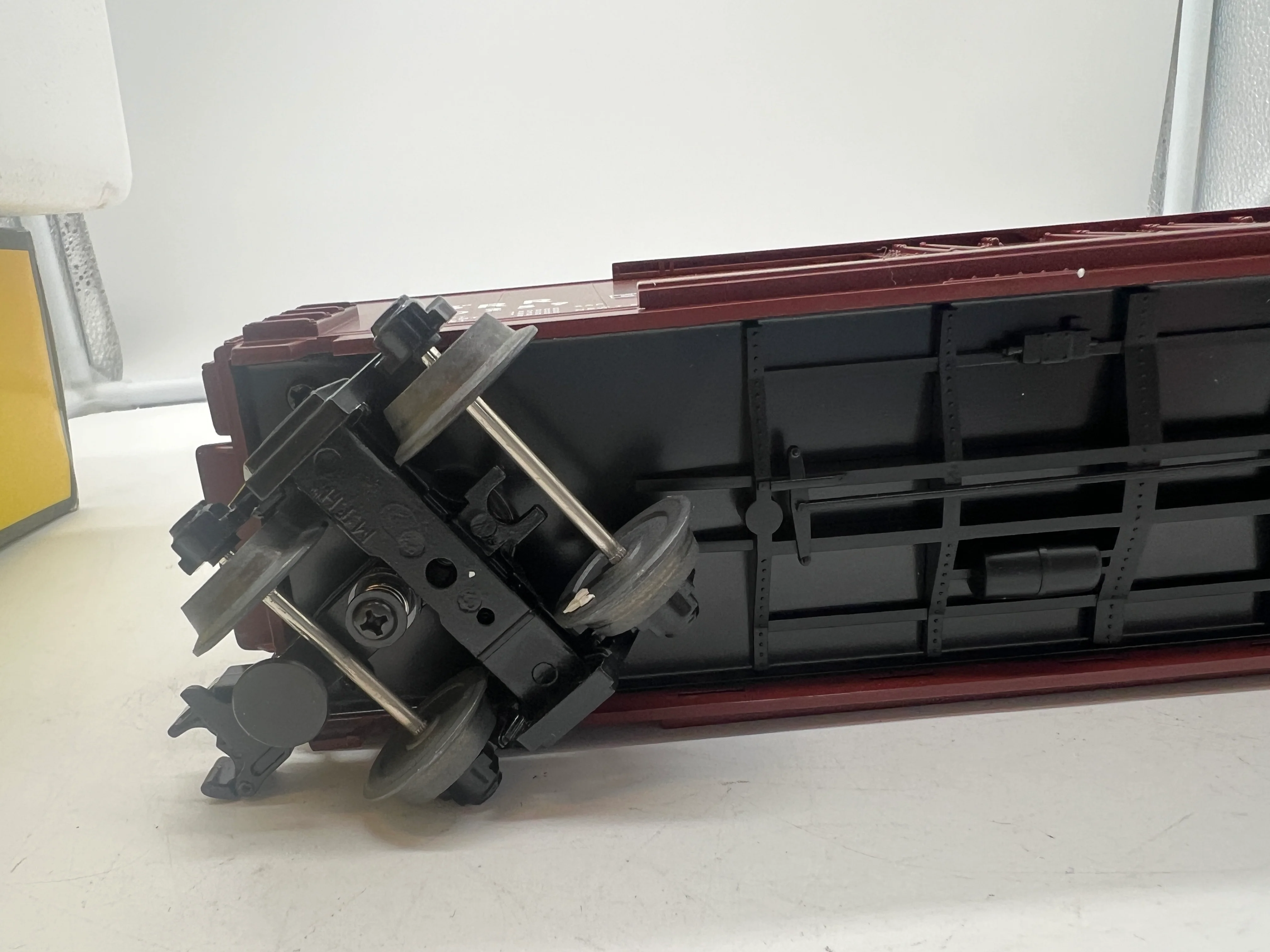 MTH Railking 30-7448 Pennsylvania 50' Modern Box Car #117824. O SCALE Like New - Image 8