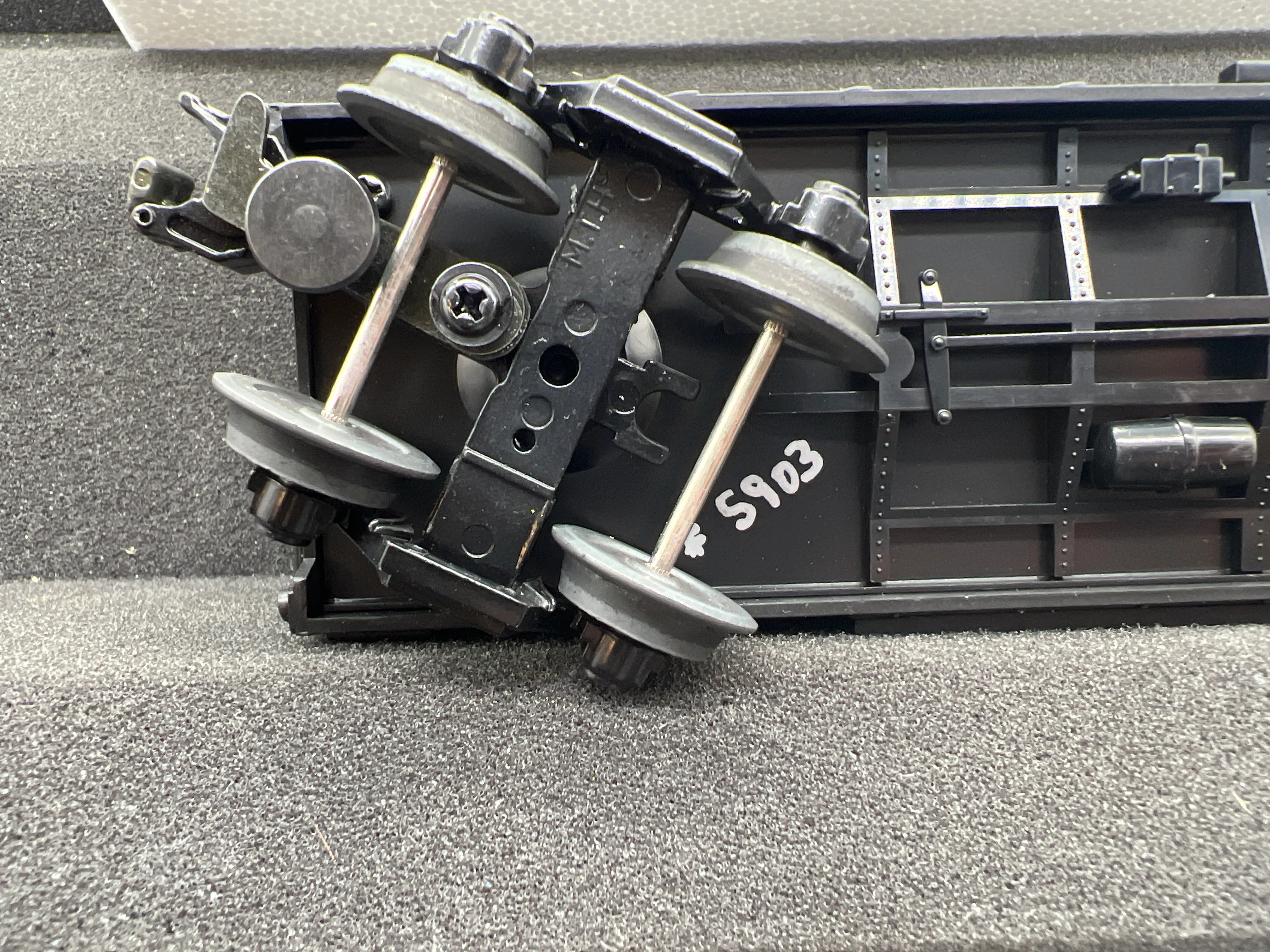 MTH Railking 30-7462 Pittsburgh & West Virginia Box Car #1321. Production Sample O SCALE NEW - Image 3