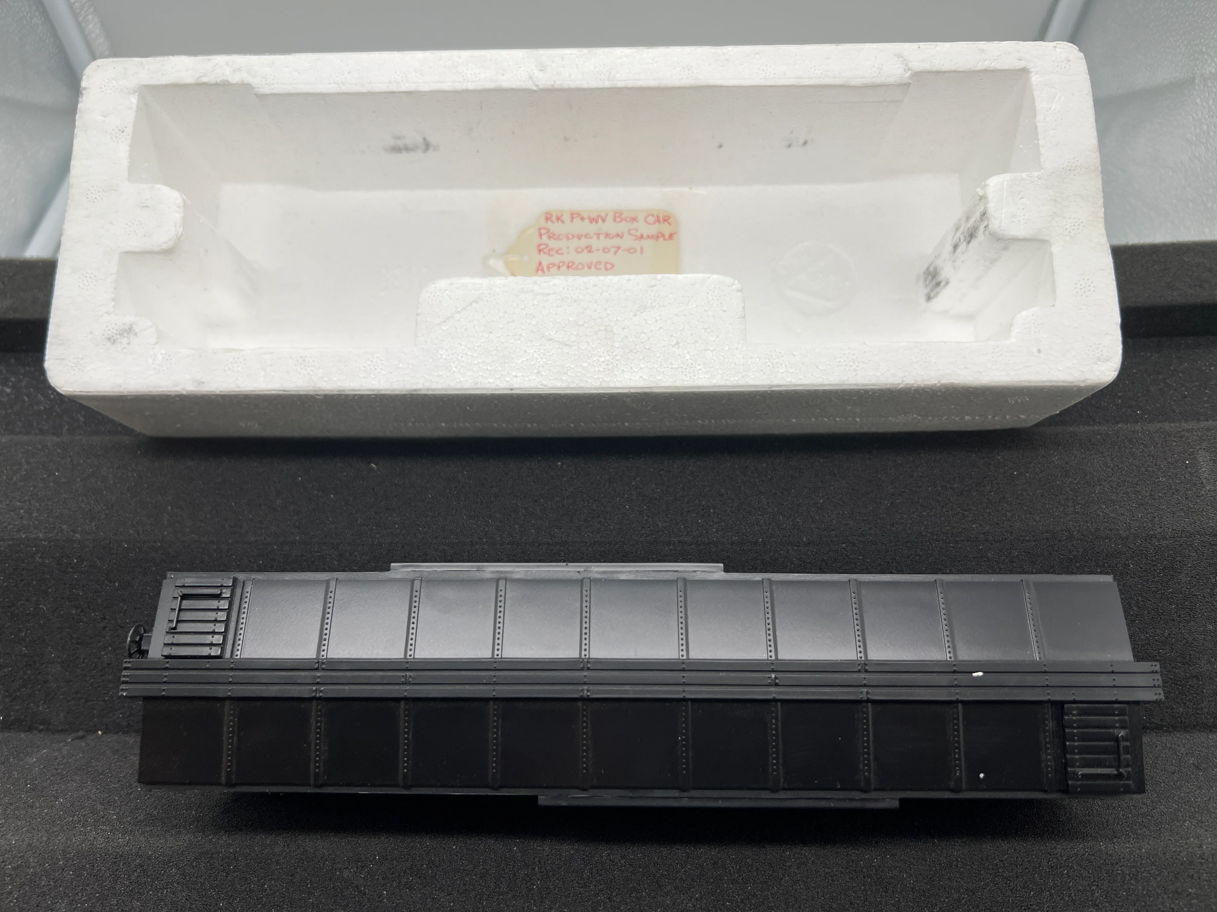 MTH Railking 30-7462 Pittsburgh & West Virginia Box Car #1321. Production Sample O SCALE NEW - Image 5