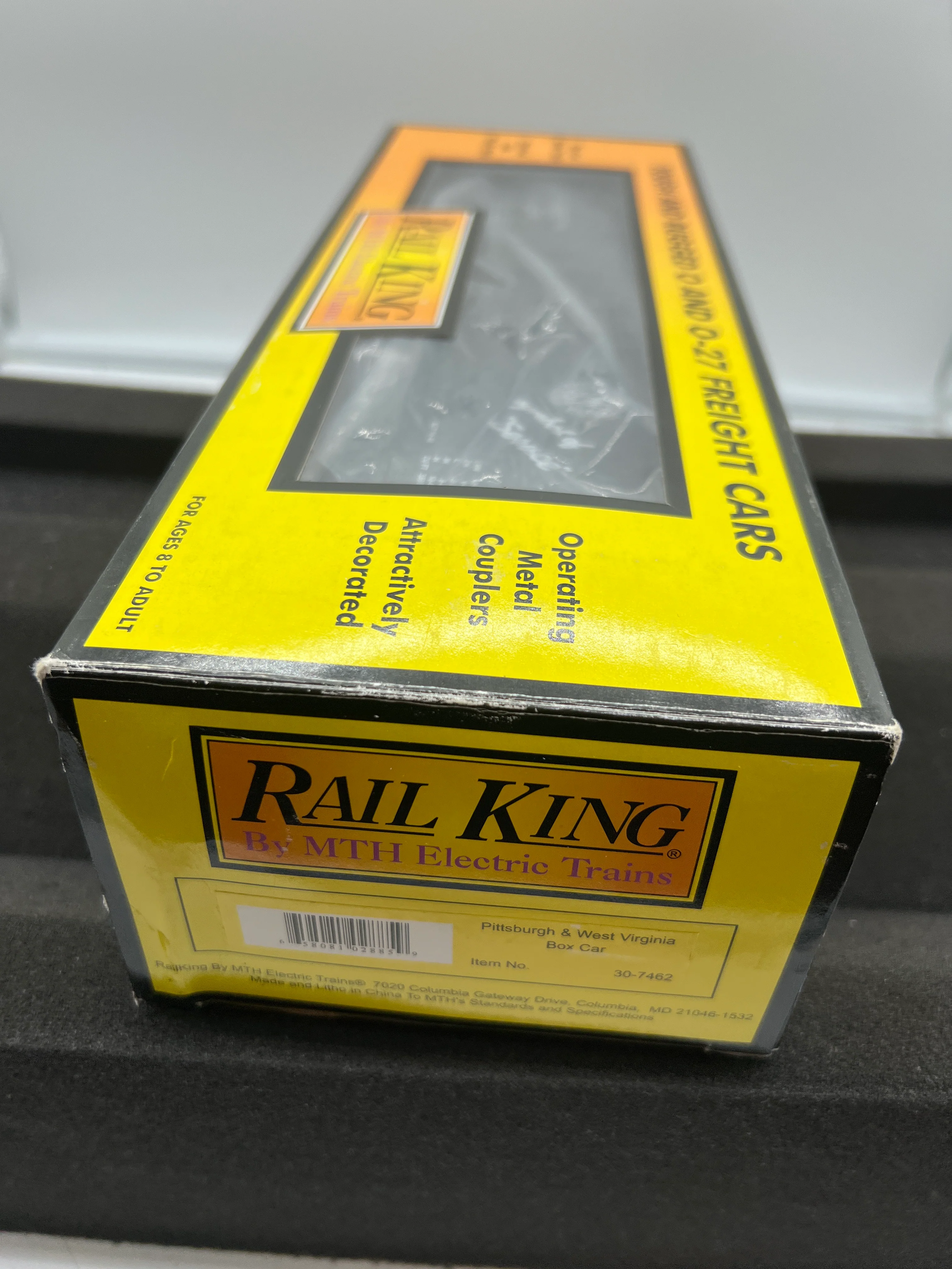 MTH Railking 30-7462 Pittsburgh & West Virginia Box Car #1321. Production Sample O SCALE NEW - Image 9