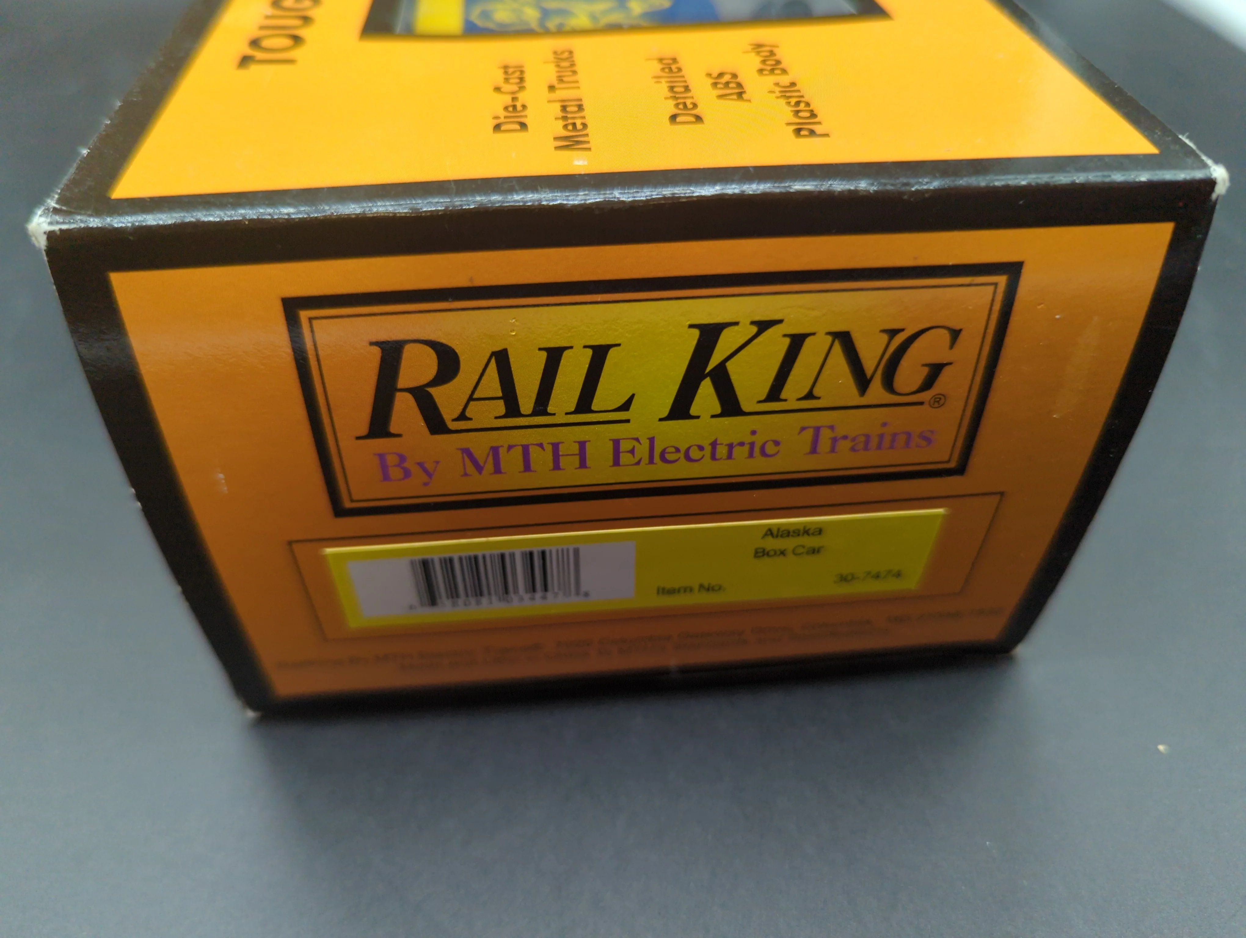 MTH Railking 30-7474 Alaska Box Car - Alaska (6464) No. 6464 2001 O SCALE Like New - Image 5