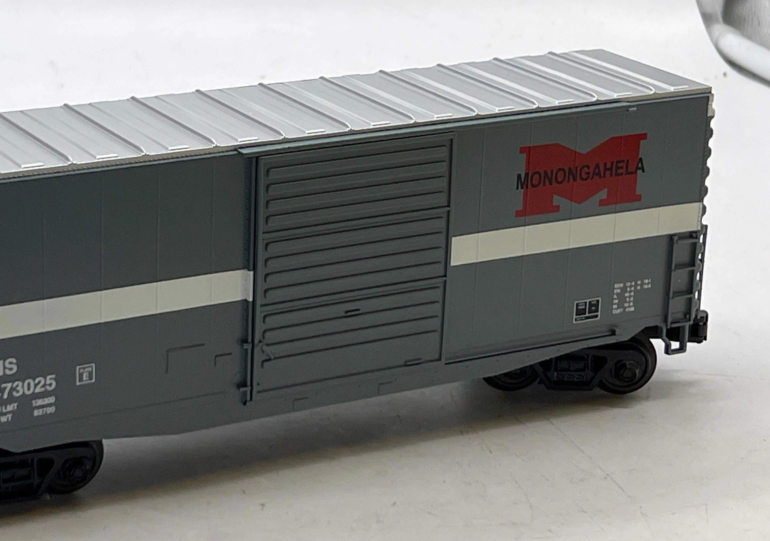 MTH Railking 30-74753 Monongahela NS heritage 40' High Cube Box Car O SCALE Like New - Image 3