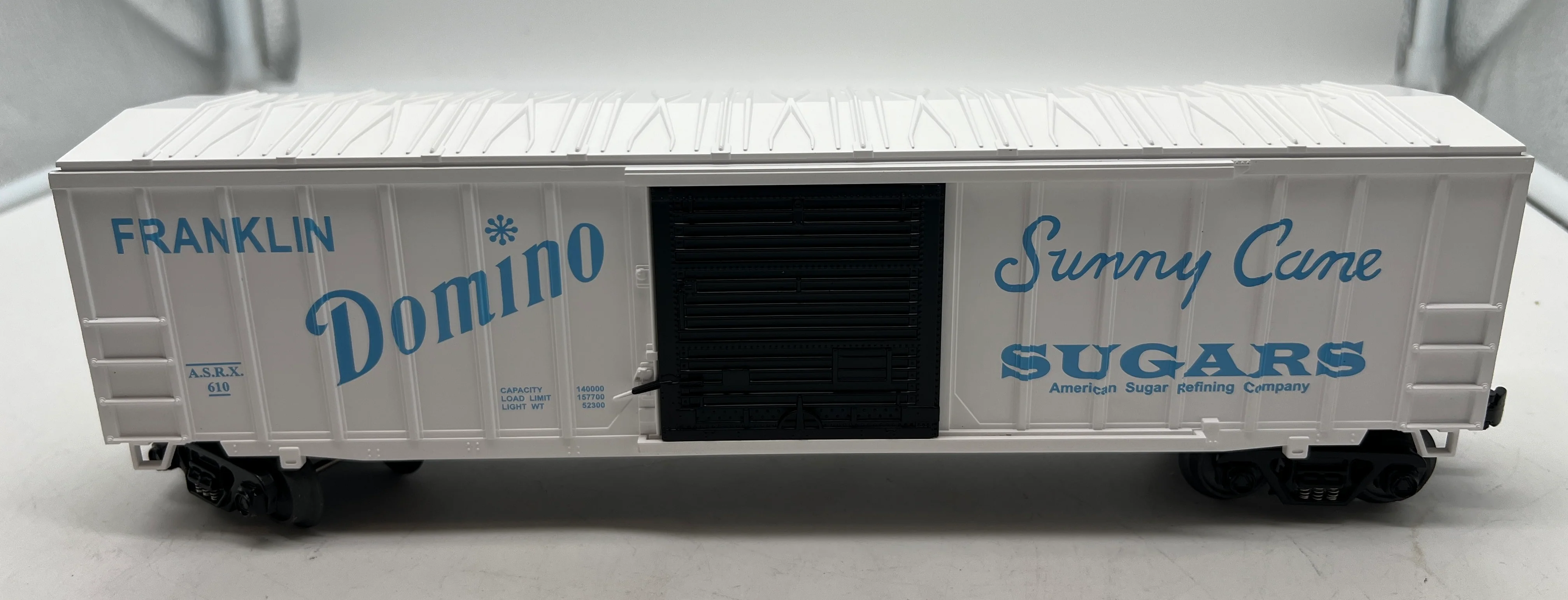 MTH Railking 30-7482 Amstar Domino Sugar 50' Modern Box Car #610. O SCALE NEW - Image 2