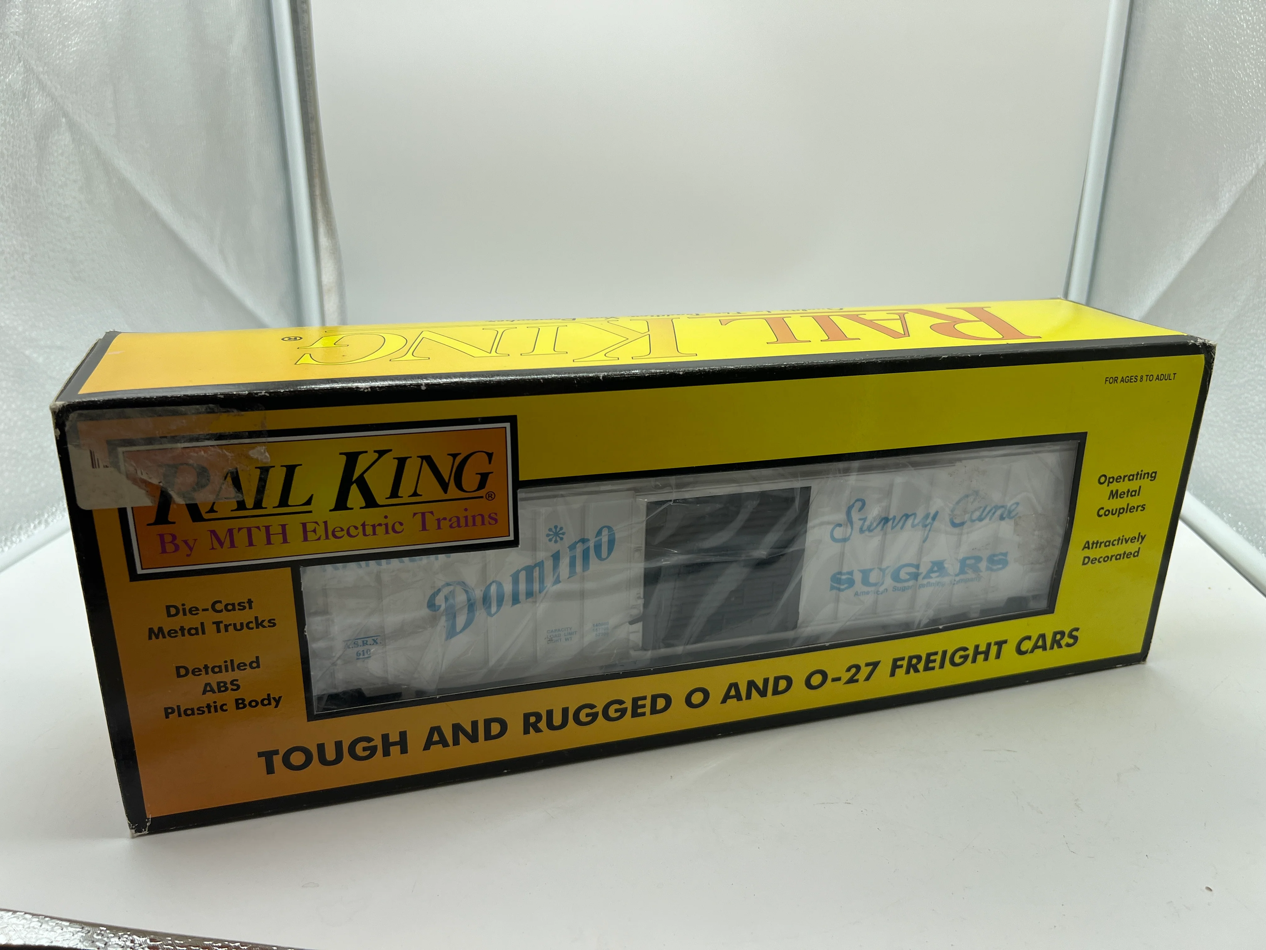 MTH Railking 30-7482 Amstar Domino Sugar 50' Modern Box Car #610. O SCALE NEW - Image 6