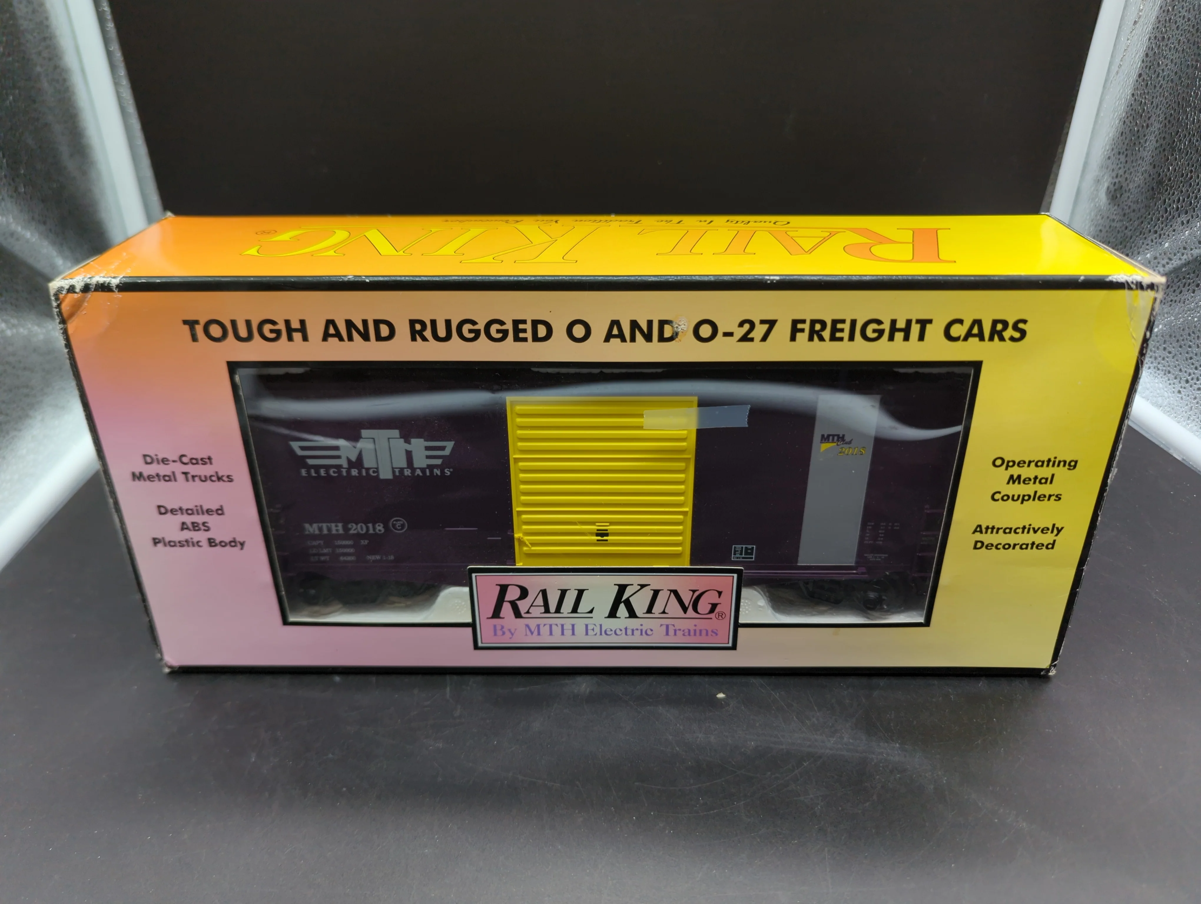 MTH Railking 30-74921 MTHRRC Car No. 2018 O SCALE Like New - Image 4