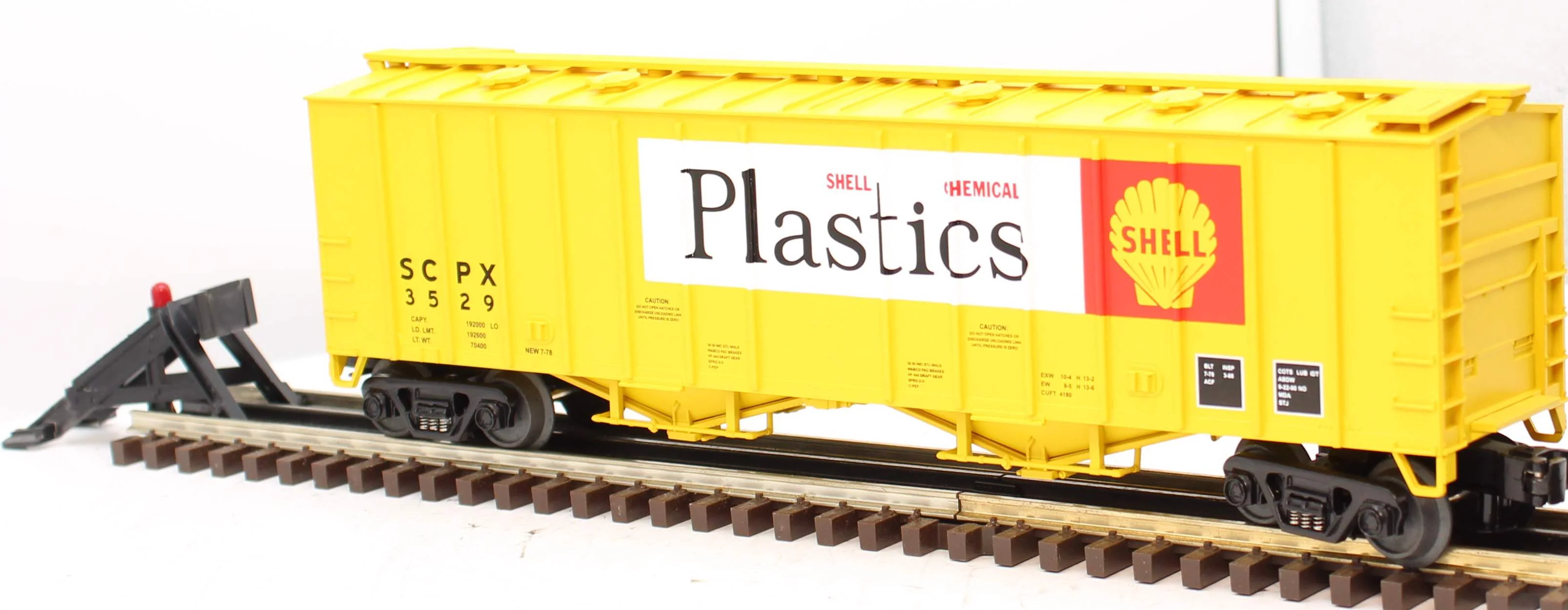 MTH Railking 30-75104 Shell Plastics Airslide Hopper Car O SCALE Like New - Image 5