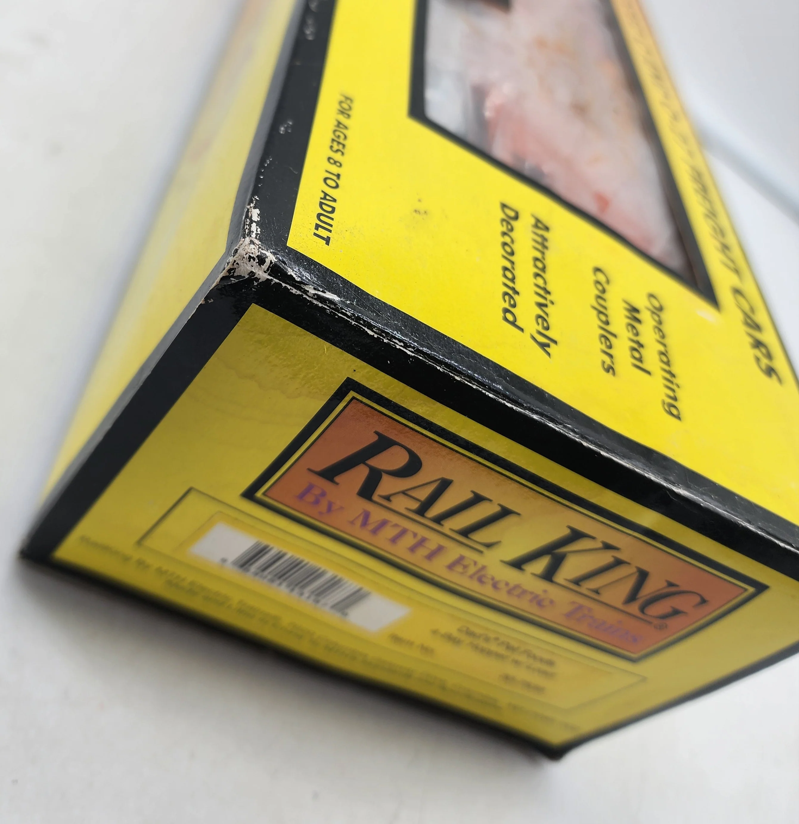 MTH Railking 30-7539 Dad's Pet Foods Hopper Car O Scale NEW Damaged Box - Image 8