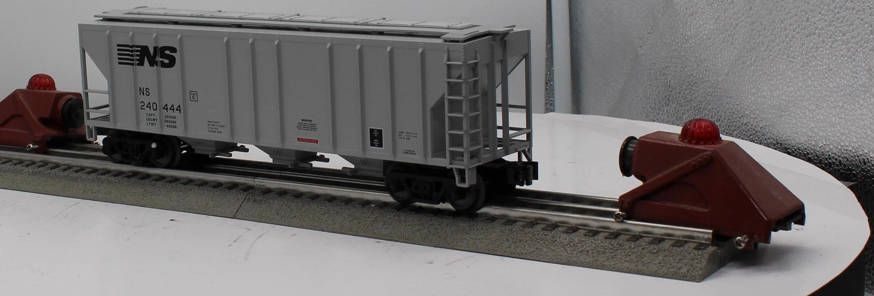 MTH Railking 30-75484 Norfolk Southern NS  Ps-2 Discharge Hopper Car O SCALE Like New - Image 5