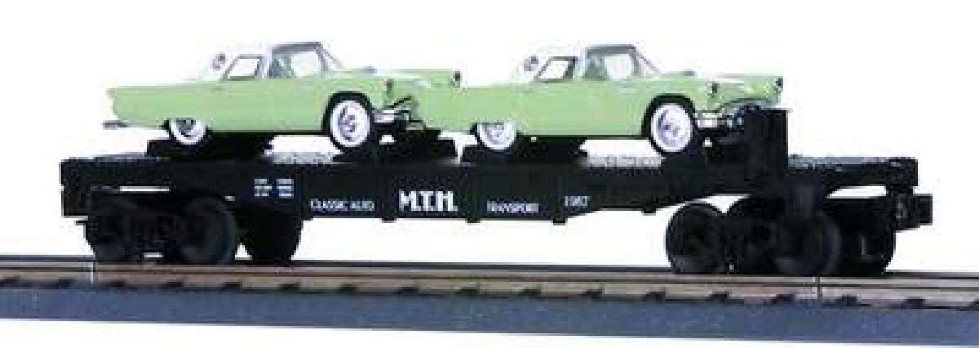 MTH Railking 30-7613 MTH w/T-Birds Car no. 1957 O SCALE NEW