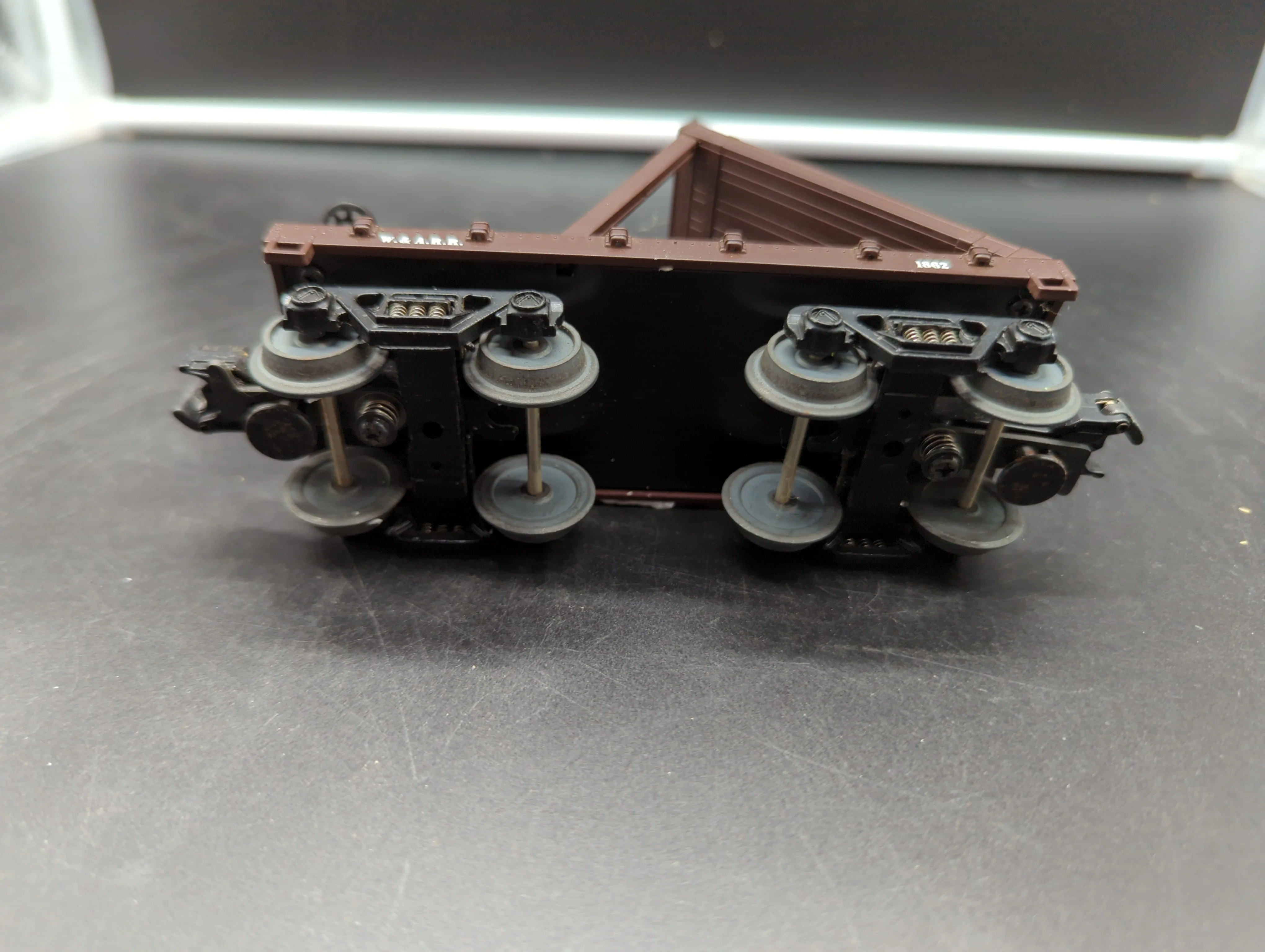 MTH Railking 30-7635 W.A.R.R. w/Cannon Car #1862. O SCALE Like New - Image 5
