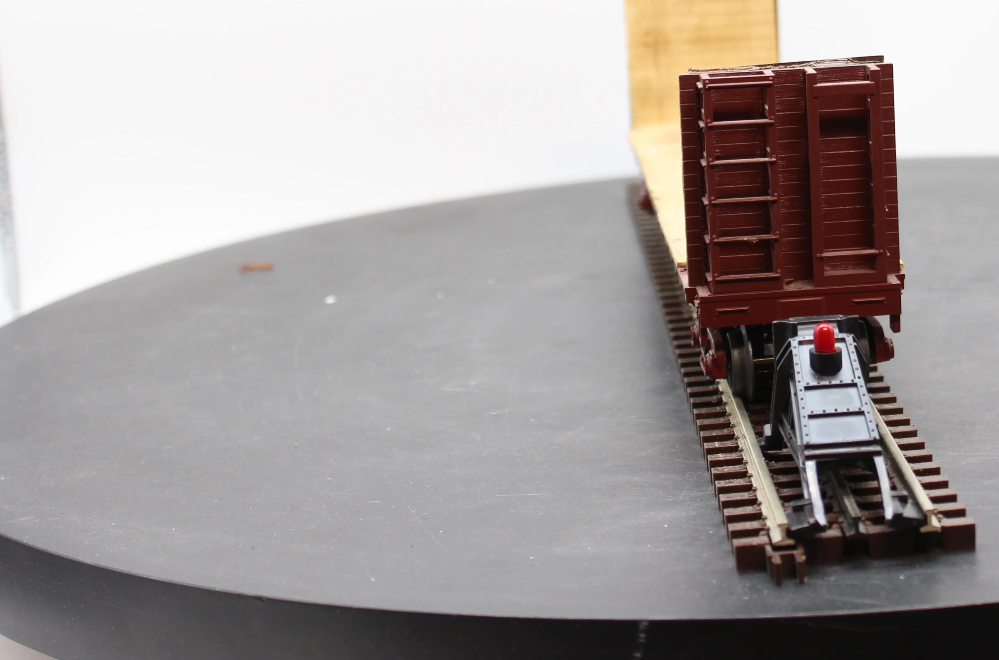 MTH Railking 30-76455 Norfolk Southern Flat Car - w/Bulkheads O SCALE Used Excellent - Image 4