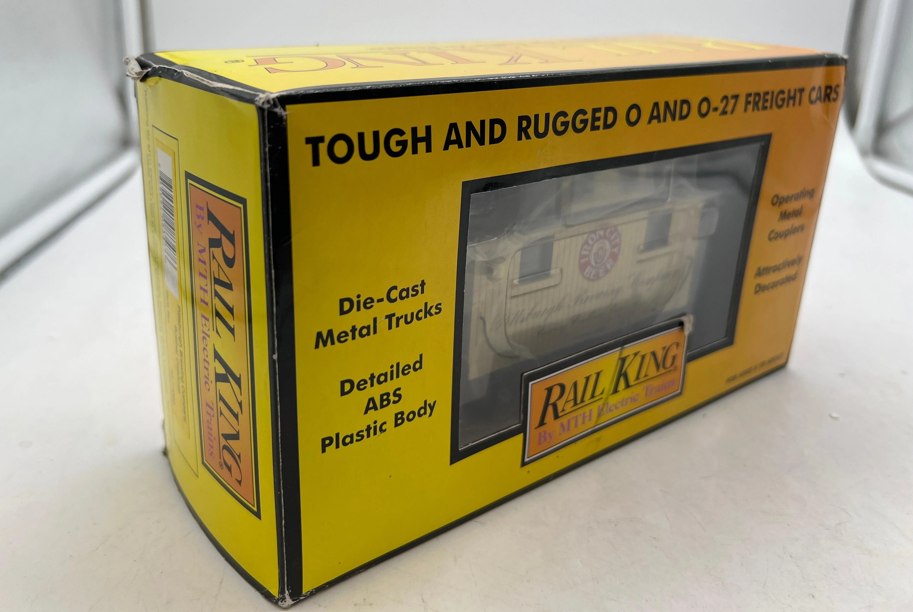 MTH Railking 30-77062 Pittsburgh Brewing Company Iron City Beer Bobber Caboose O SCALE NEW - Image 2