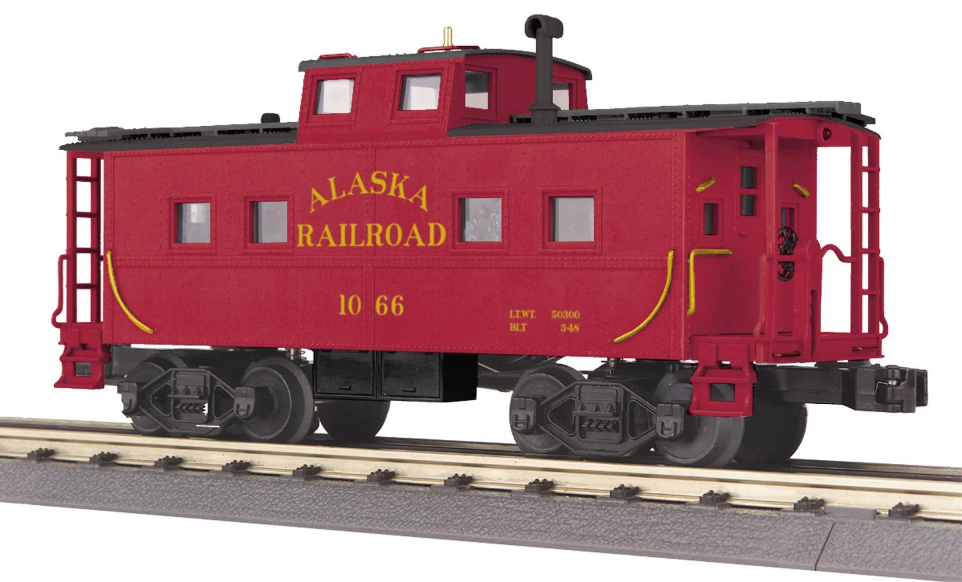 MTH Railking 30-77258 Alaska Steel Caboose O SCALE NEW