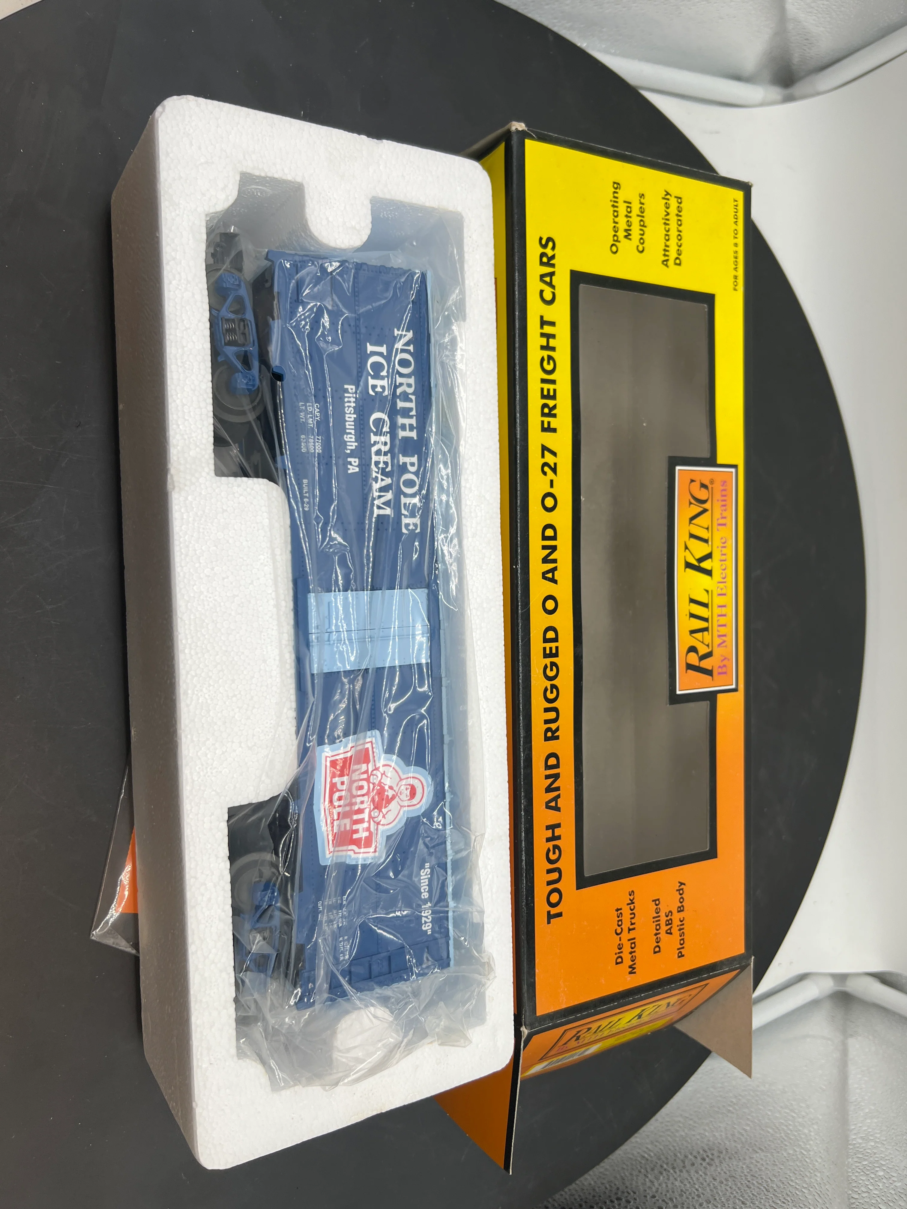 MTH Railking 30-78003 North Pole Ice Cream Pittsburgh PA FLA O SCALE NEW - Image 2