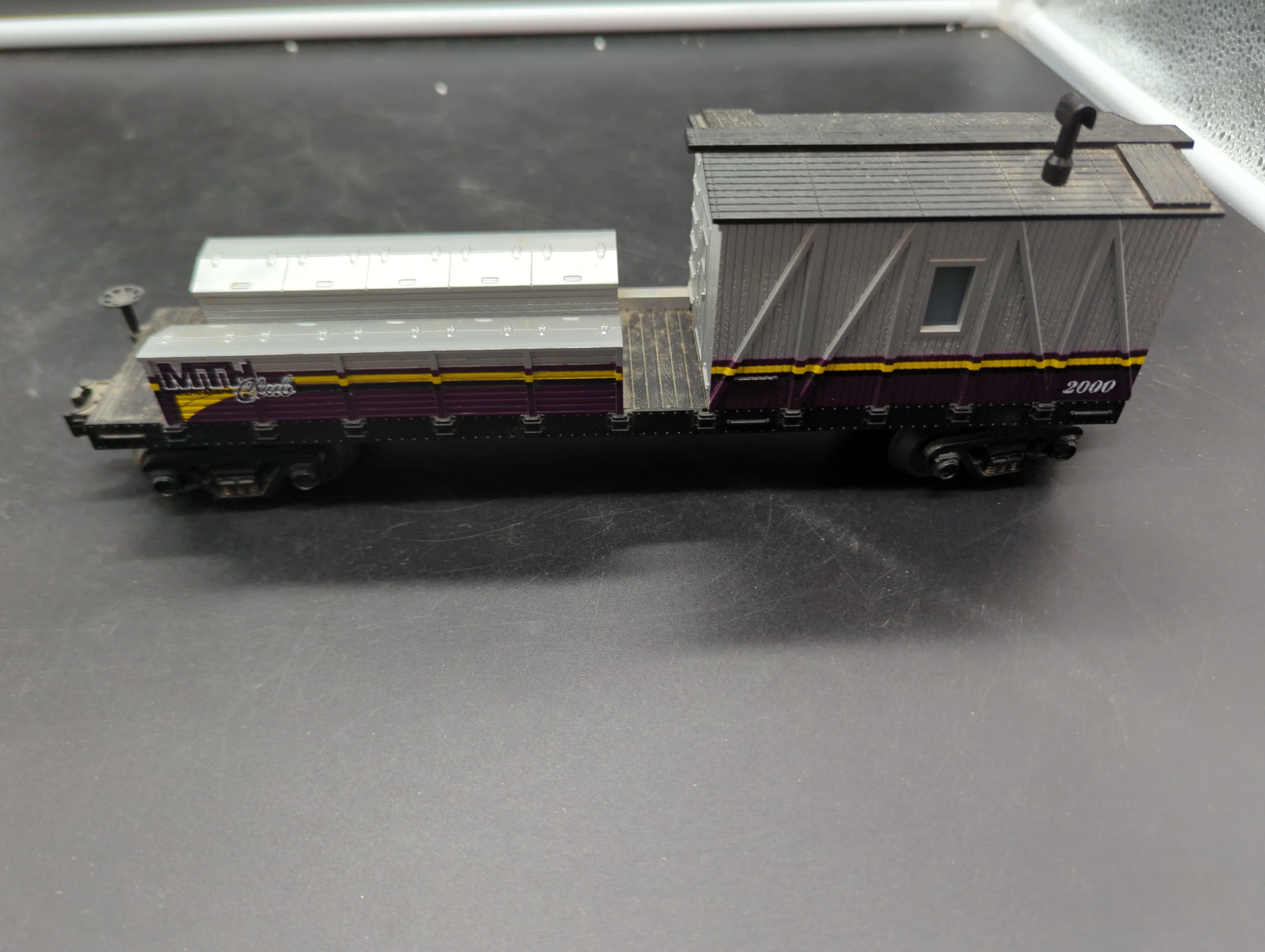 MTH Railking 30-7939 MTHRRC Crane Tender Car -  O SCALE Like New - Image 2