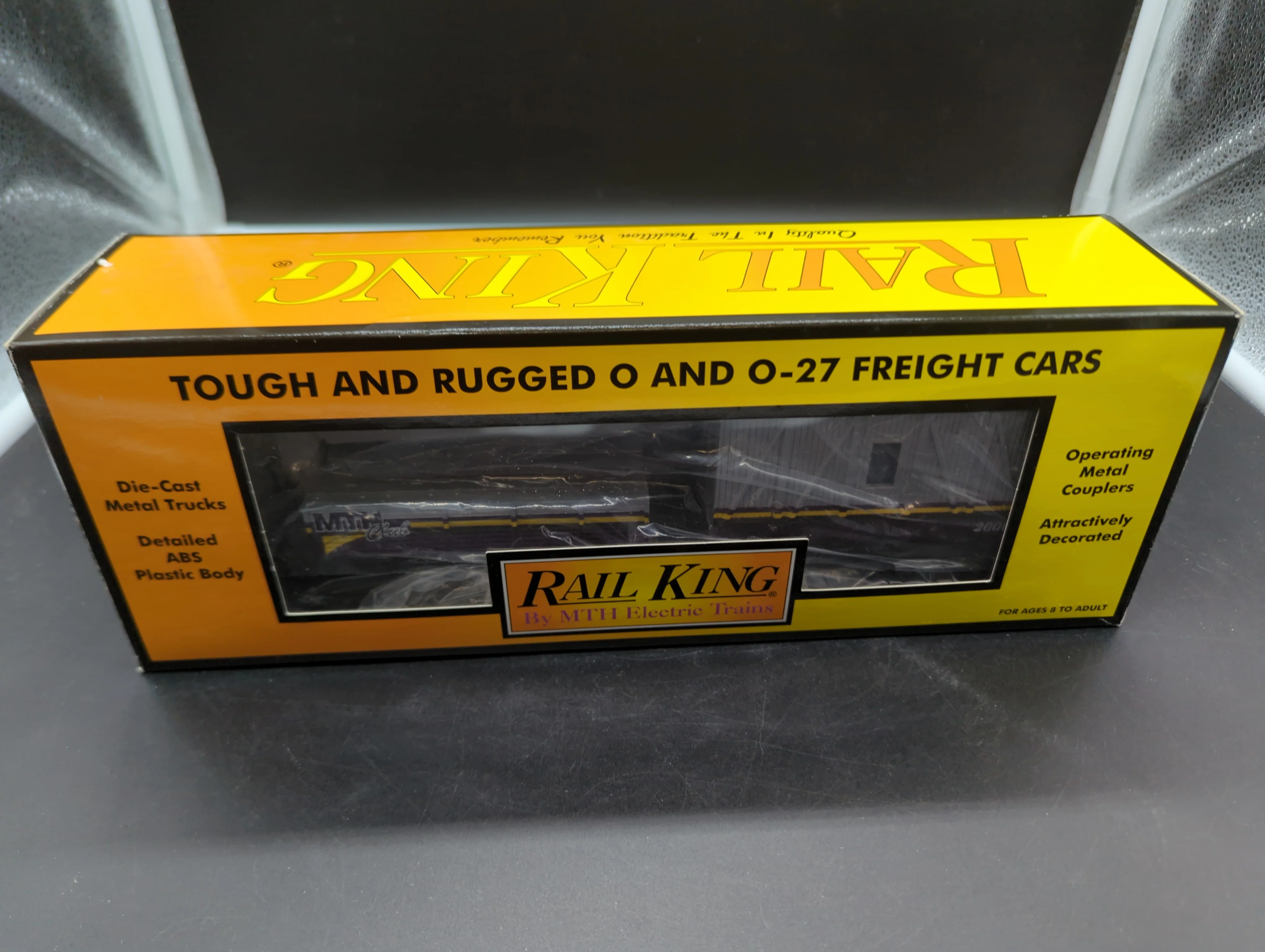 MTH Railking 30-7939 MTHRRC Crane Tender Car -  O SCALE Like New - Image 4