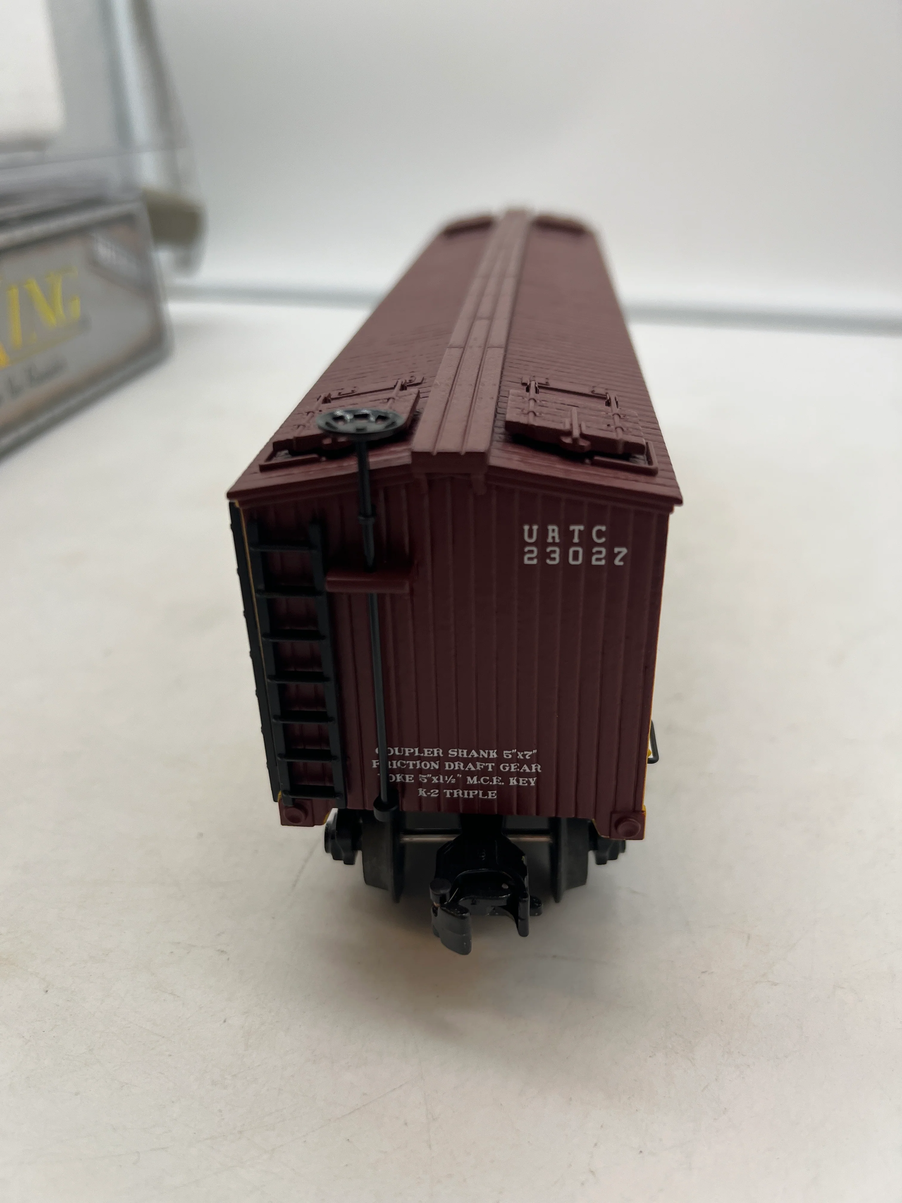 MTH Railking 30-8606 A&P Die-Cast Reefer Car A&P No. 23027 O Scale Like New - Image 4
