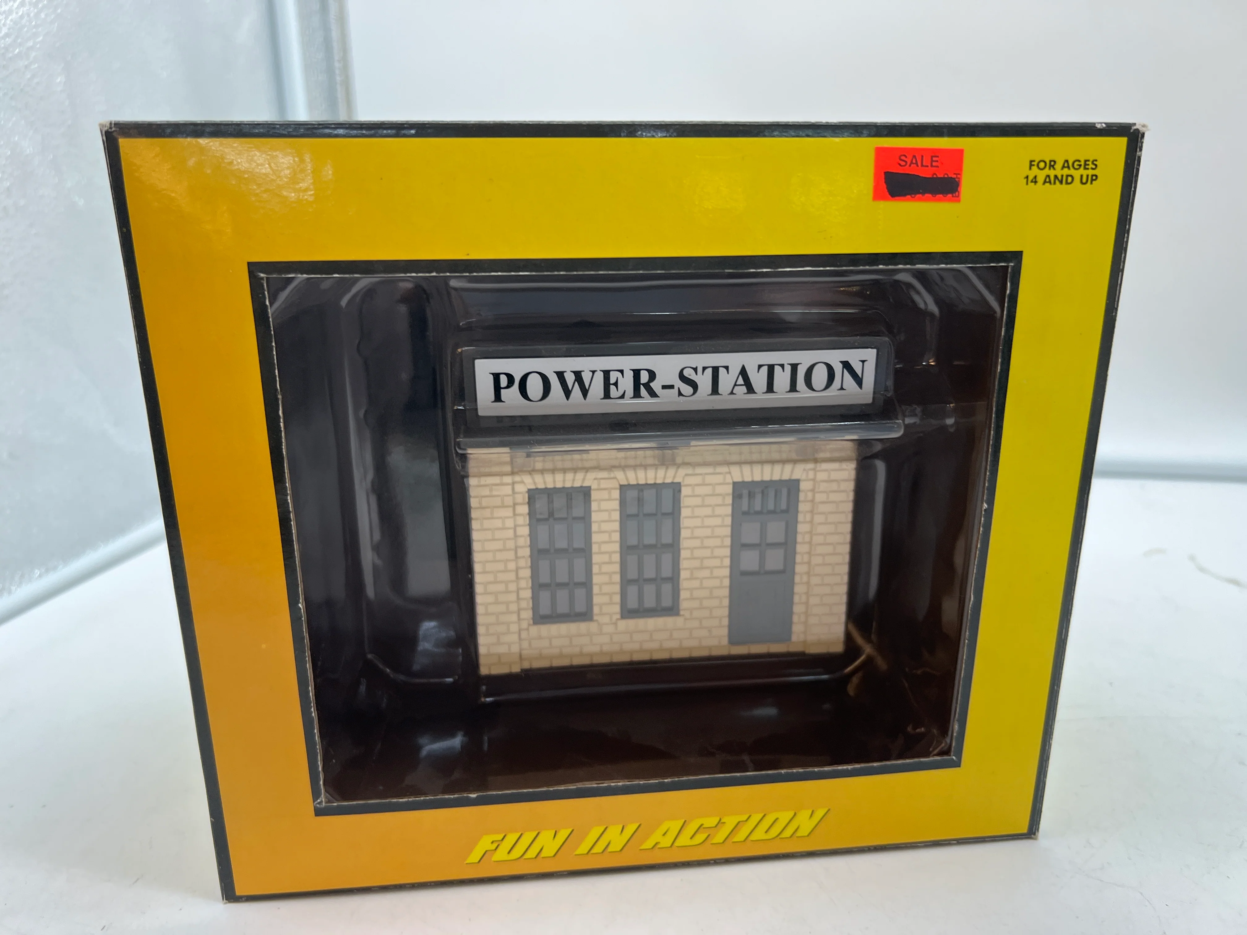 MTH Railking 30-90003 Power Station Cream & Dk. Gray. O SCALE NEW - Image 6